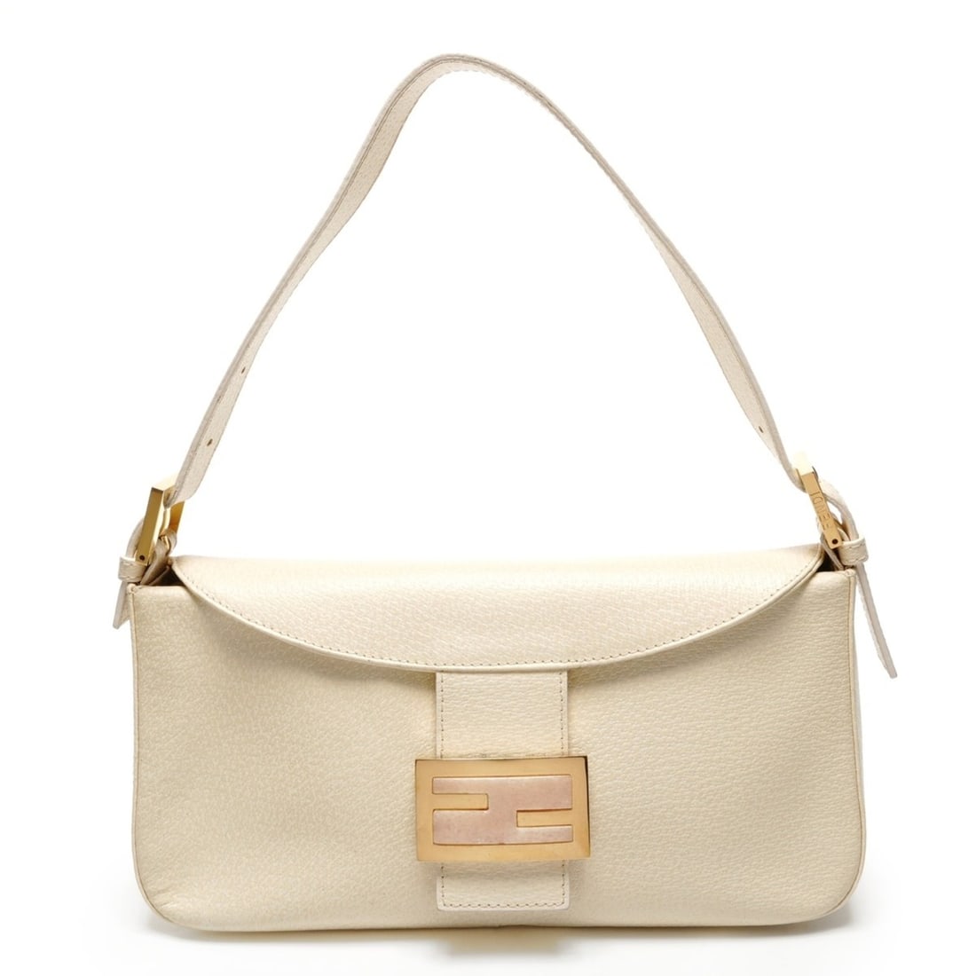 Fendi Mamma Baguette Shoulder Bag, White, WS27253: --- Catalog ---Category: SizeSize (HxWxD): 12.5cm x 27.5cm x 8.5cm / 4.92'' x 10.82'' x 3.34''Strap Length: 33cm - 45cm / 12.99'' - 17.71''Category: DesignType: Shoulder bagColor: WhiteGender: WomenCa