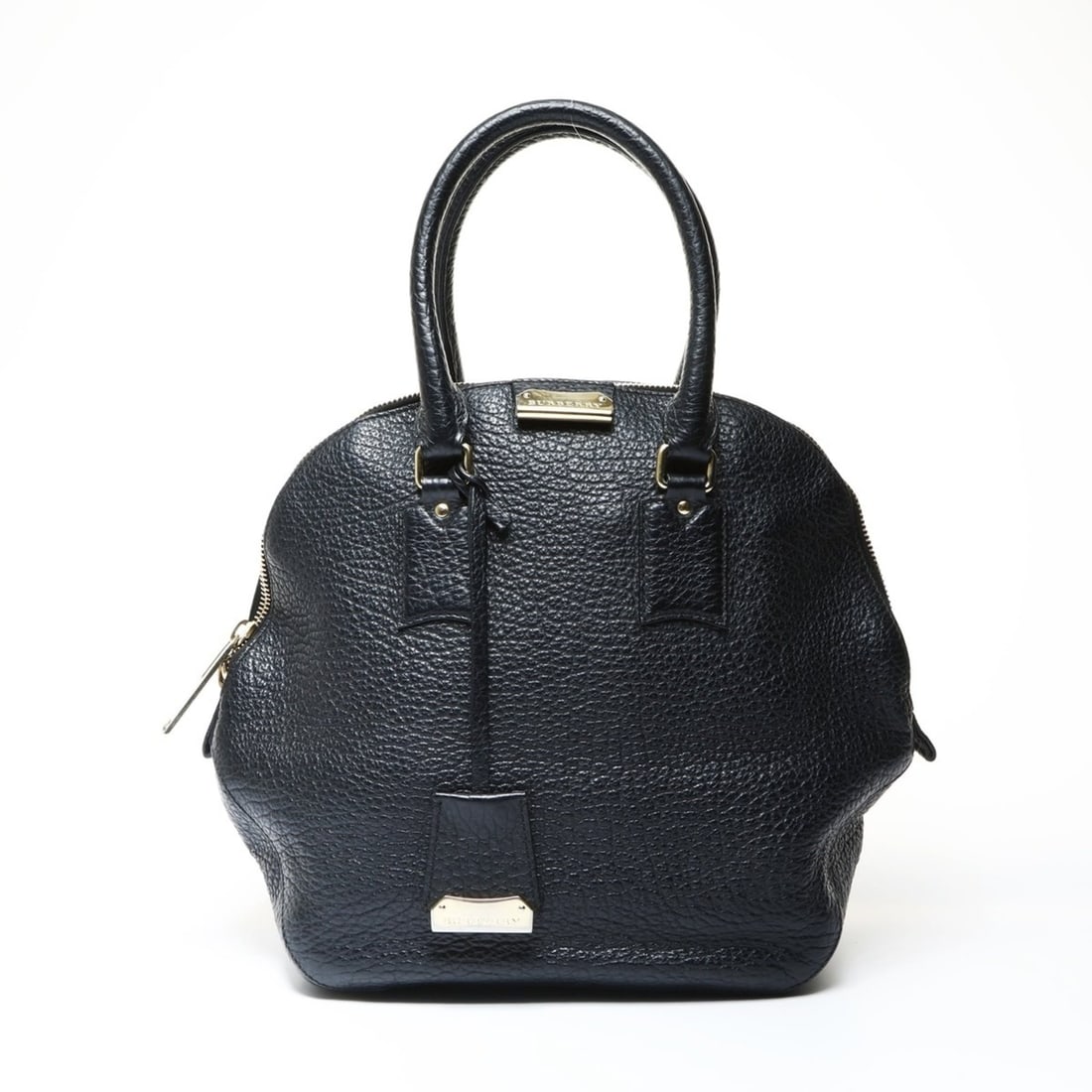 Burberry Leather Handbag Black WS26053: --- Catalog ---Category: SizeHandle Drop: 13.00cm / 5.12''Size (HxWxD): 32cm x 36cm x 13cm / 12.59'' x 14.17'' x 5.11''Category: DesignType: HandbagColor: BlackGender: WomenMaterial: Leather Category: