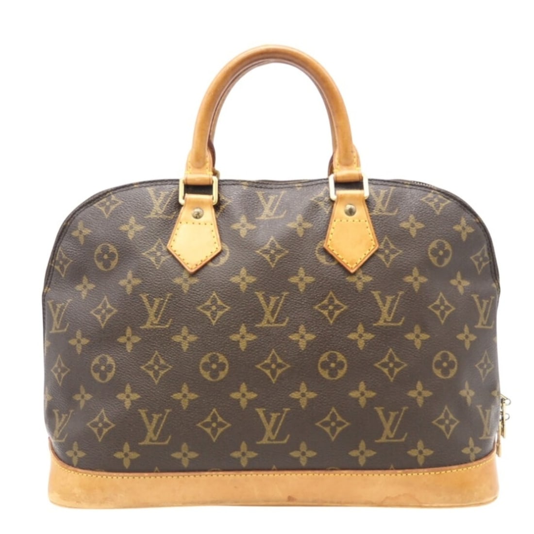 LOUIS VUITTON Monogram Alma M51130 Handbag in Brown Coated Canvas for Women (1 of 14)