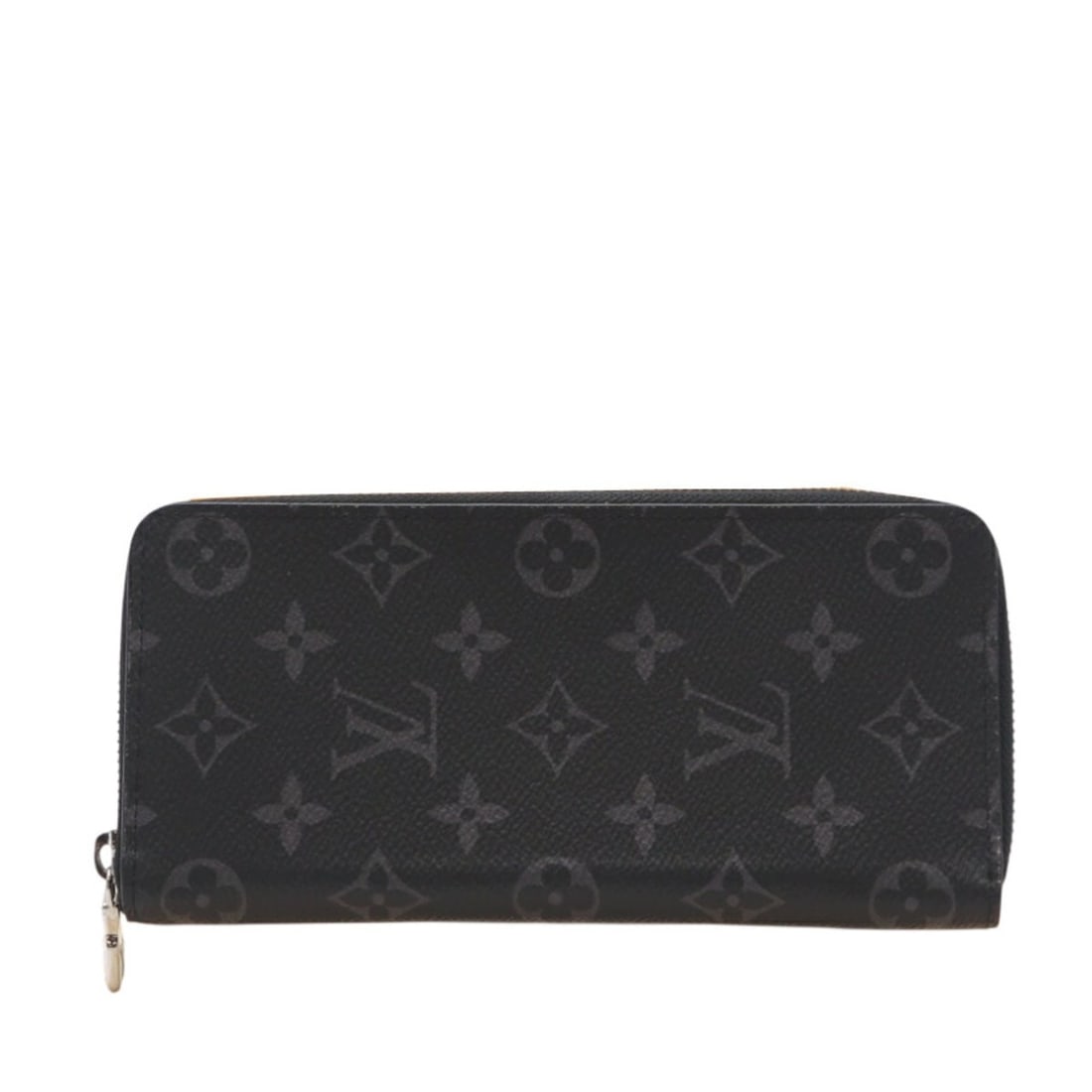 LOUIS VUITTON Eclipse Zippy Wallet Vertical M62295 Long in Black Coated Canvas for Men: --- Catalog ---Category: SizeSize (HxWxD): 9.5cm x 20cm x 2cm / 3.74'' x 7.87'' x 0.78''Category: DesignType: Long wallet (bi-fold)Color: BlackGender: MenMaterial: Coated canvas Category: GeneralMPN: