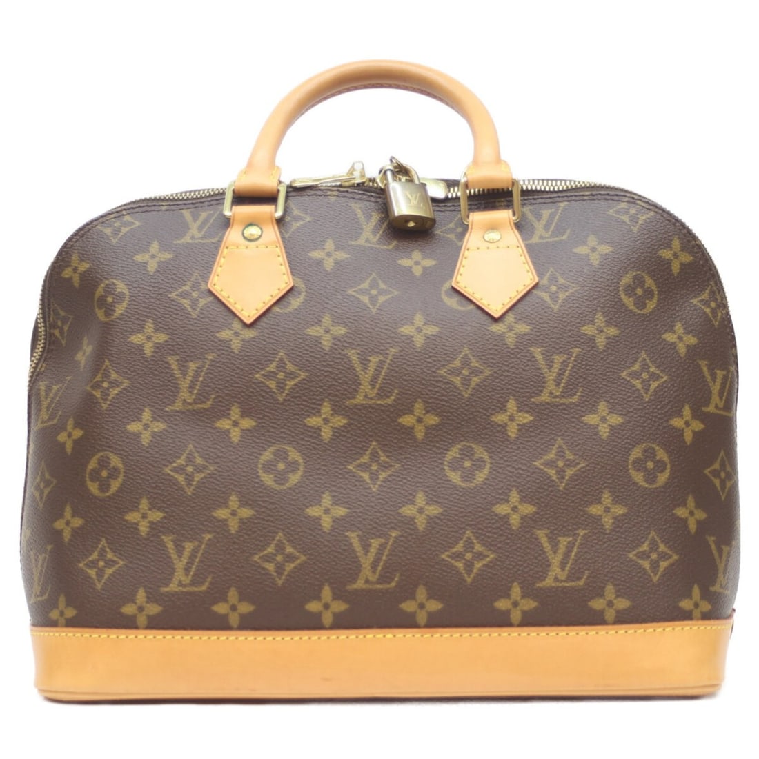 LOUIS VUITTON M51130 1997 Monogram Alma PM Handbag Brown Women's (1 of 13)