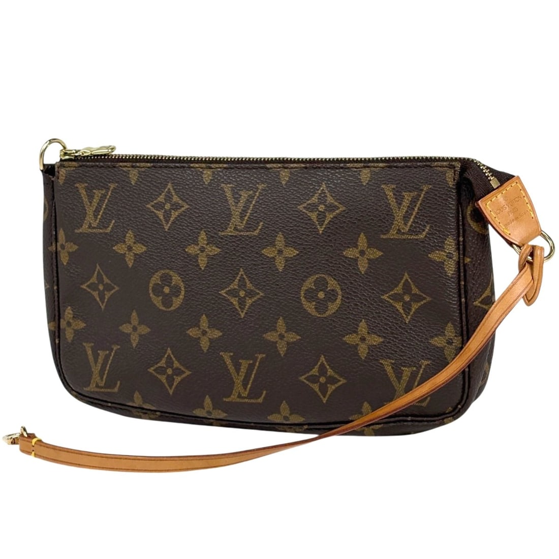 Louis Vuitton Pochette Accessoires Makeup Cosmetics Accessory Pouch Monogram Brown M51980 Women's (1 of 20)