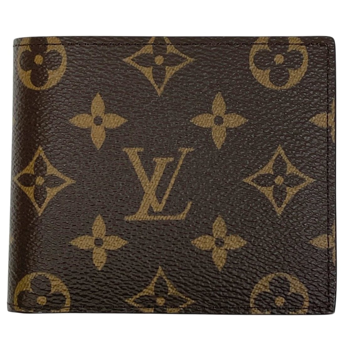 Louis Vuitton Portefeuille Marco NM Bifold Wallet with Billfold and Coin Purse, Monogram Brown, (1 of 14)