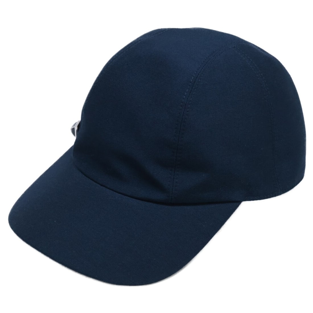 HERMES Davis Dot Medor Newsboy Hat, Size 59, Navy, Women's (1 of 16)
