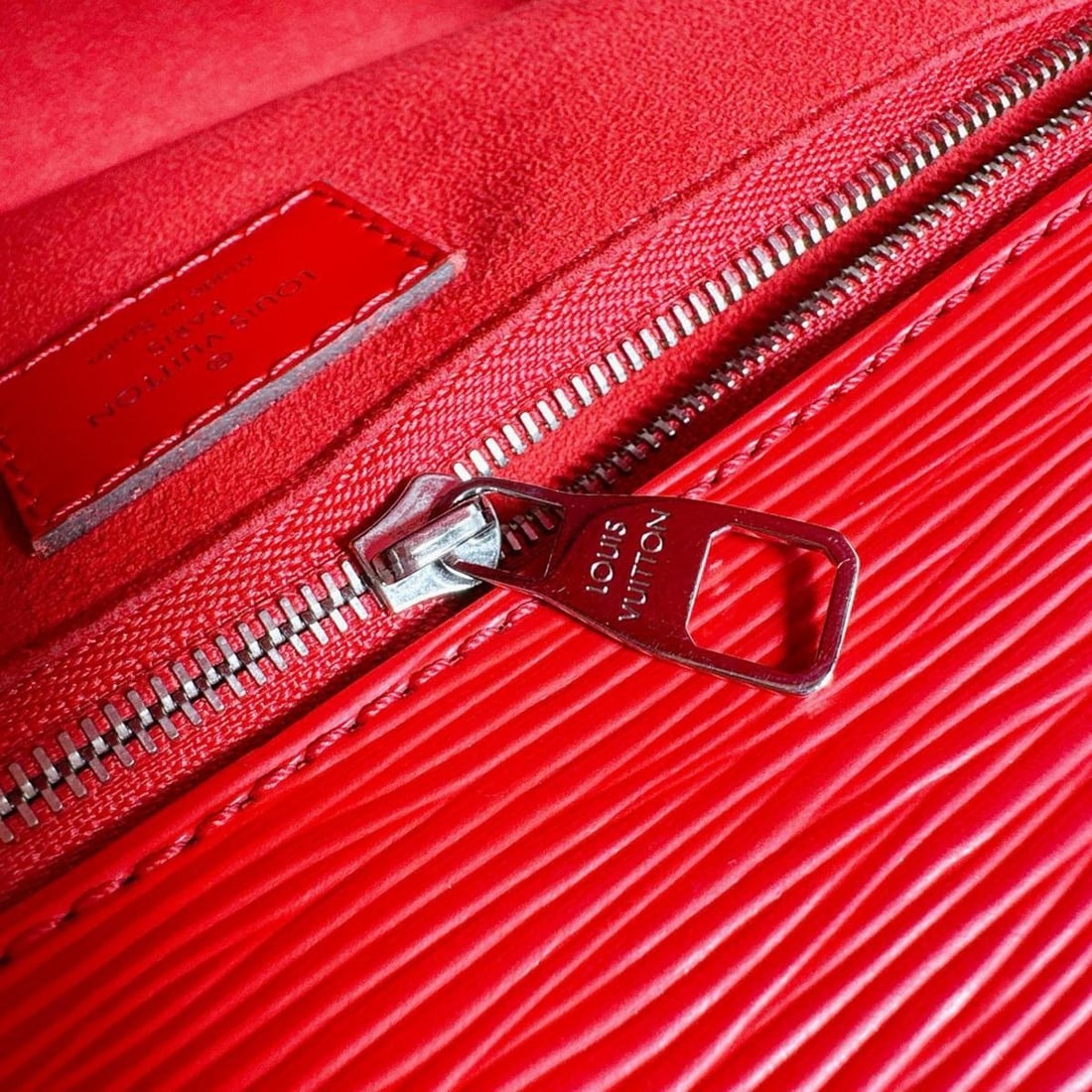 Louis Vuitton Epi Marly BB Handbag M41378 Red - 15