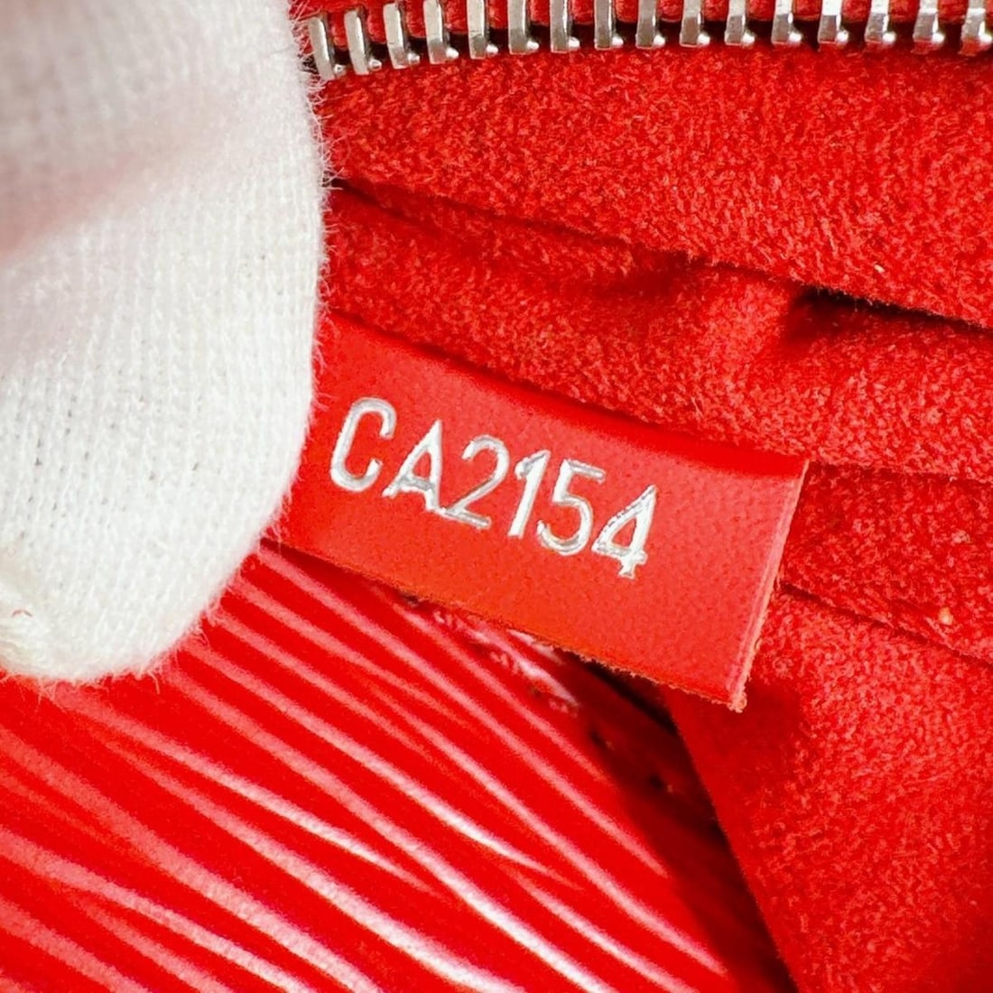 Louis Vuitton Epi Marly BB Handbag M41378 Red - 19