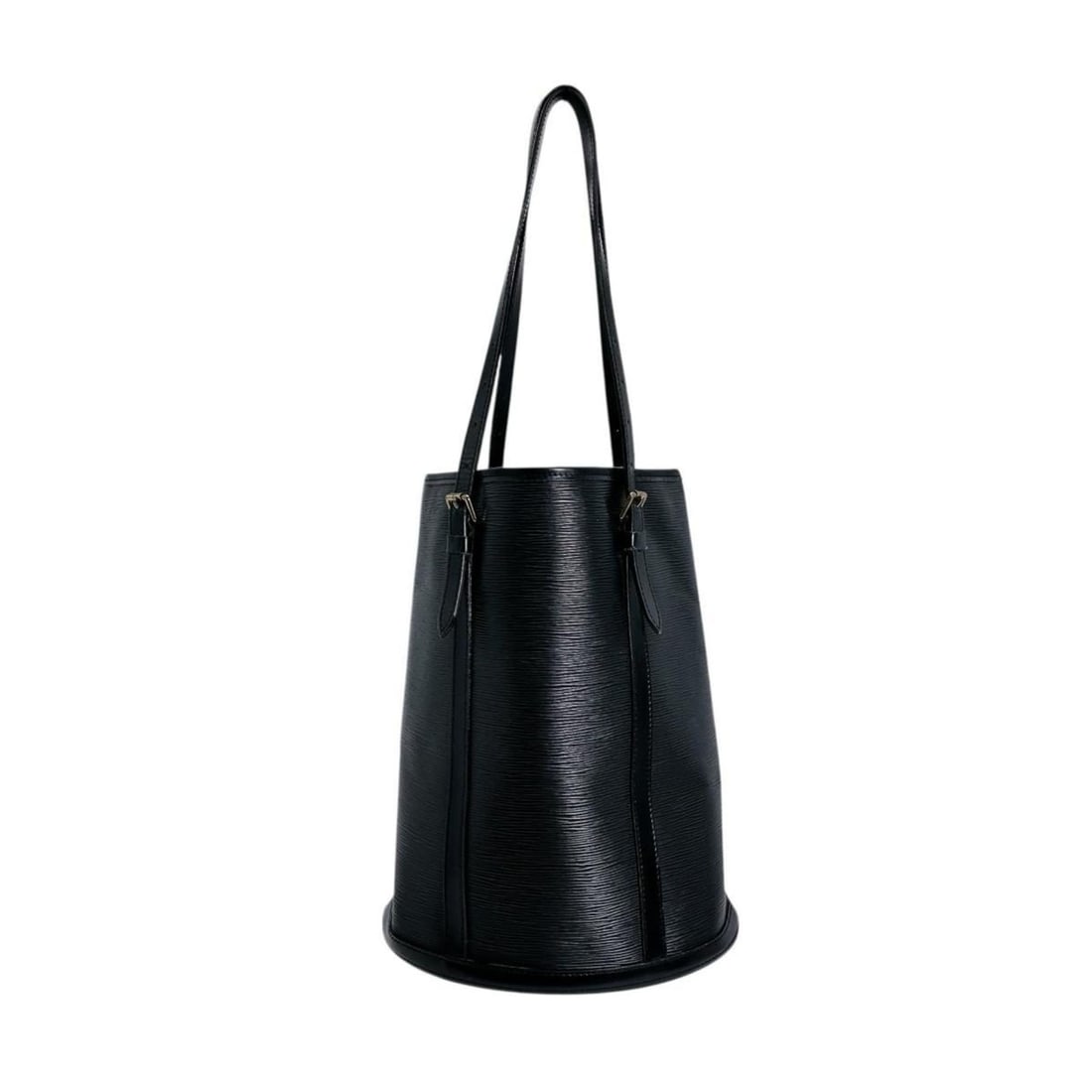 Louis Vuitton Epi Bucket GM Shoulder Bag Tote M58992 Black: --- Catalog ---Category: SizeSize (HxWxD): 35cm x 27cm x 20cm / 13.77'' x 10.62'' x 7.87''Category: DesignType: Shoulder bag, Tote bagColor: BlackGender: Women,MenMaterial: Epi leather Category: