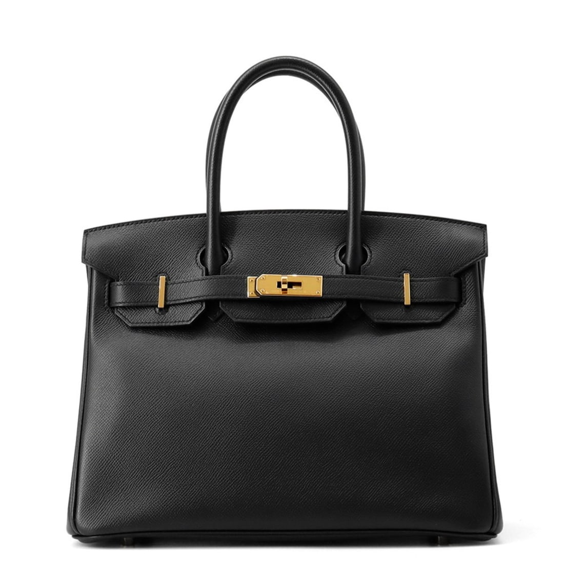 Hermes Birkin 30 Black Epson D Stamp HERMES Handbag Women's: --- Catalog ---Category: SizeSize (HxWxD): 24cm x 30cm x 15.5cm / 9.44'' x 11.81'' x 6.1''Category: DesignType: HandbagColor: BlackGender: WomenMaterial: Epsom leather Category: GeneralBrand: HermesCo