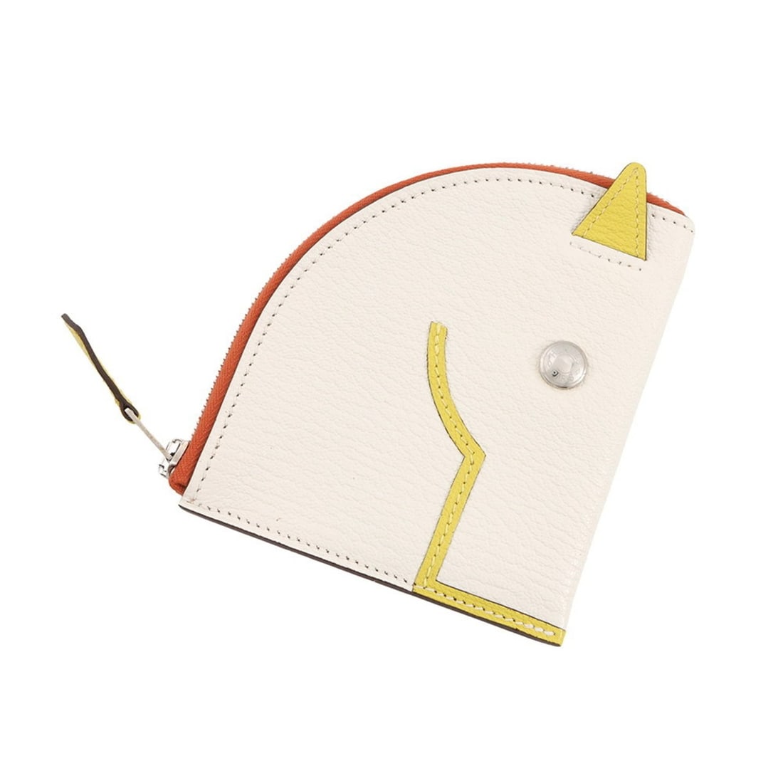 Hermès Wallet & Coin Case Paddock Nata Jaune Citron Chevre Mysore Y Stamp Business Card Purse: --- Catalog ---Category: SizeSize (HxWxD): 11cm x 9.5cm / 4.33'' x 3.74''Category: DesignType: Coin purse/coin caseGender: WomenMaterial: Chevre myzore leather Category: GeneralBrand: HermesCountry of