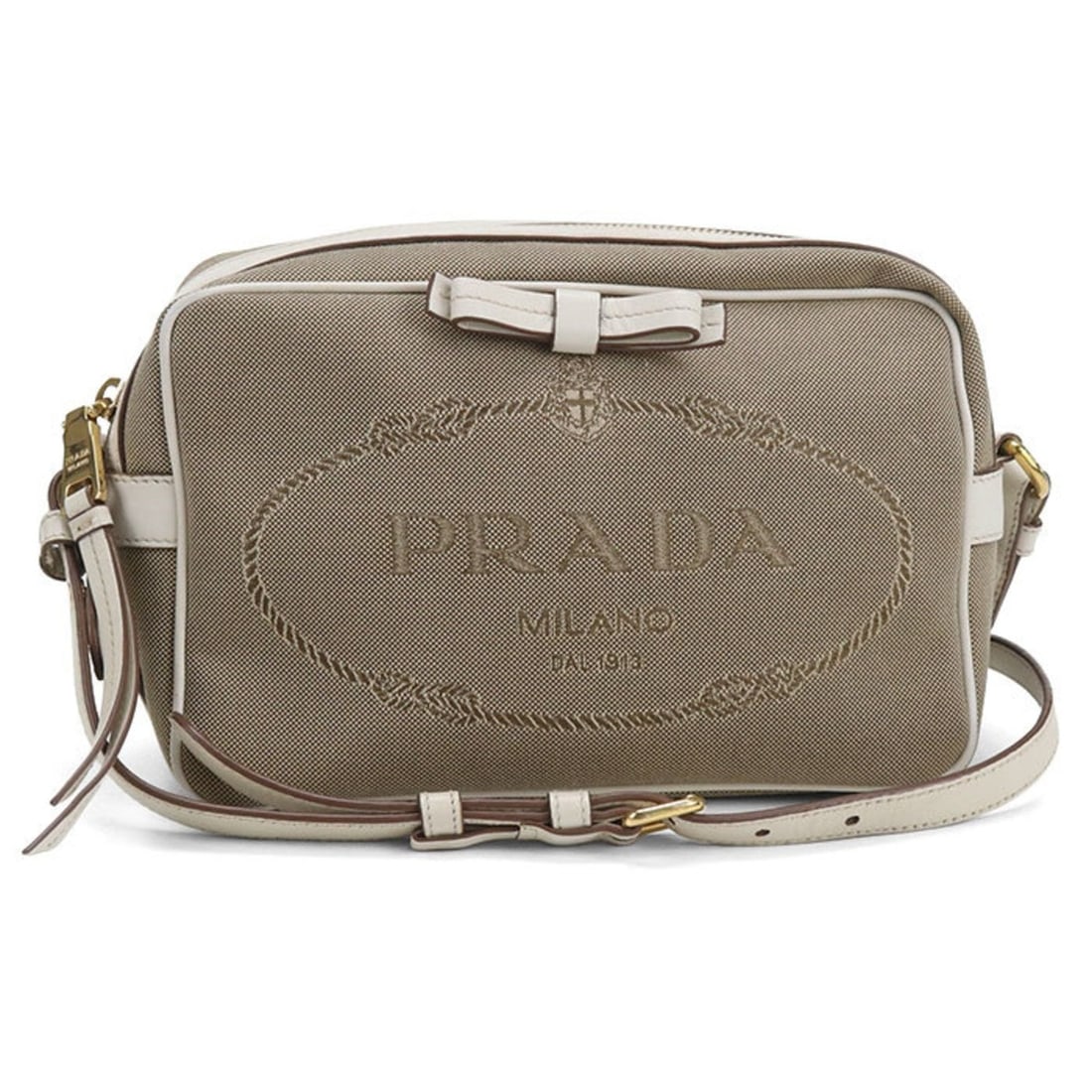 Prada Canapa Tote Bag, Light Blue Canvas with Azzurro Gold Hardware, Women's, Size E: --- Catalog ---Category: SizeSize (HxWxD): 21cm x 35cm x 22cm / 8.26'' x 13.77'' x 8.66''Category: DesignType: Handbag, Tote bagColor: Light blueGender: WomenMaterial: Canvas Category: GeneralMPN: BN1