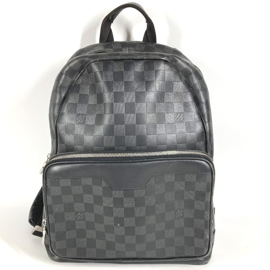 LOUIS VUITTON N40306 Damier Infini Canvas Backpack, Leather, Onyx and Black, for Men Women: --- Catalog ---Category: SizeSize (HxWxD): 35.5cm x 29.5cm x 12cm / 13.97'' x 11.61'' x 4.72''Category: DesignType: BackpackColor: BlackGender: Men,WomenMaterial: Damier Infini , Leather Category: Gen