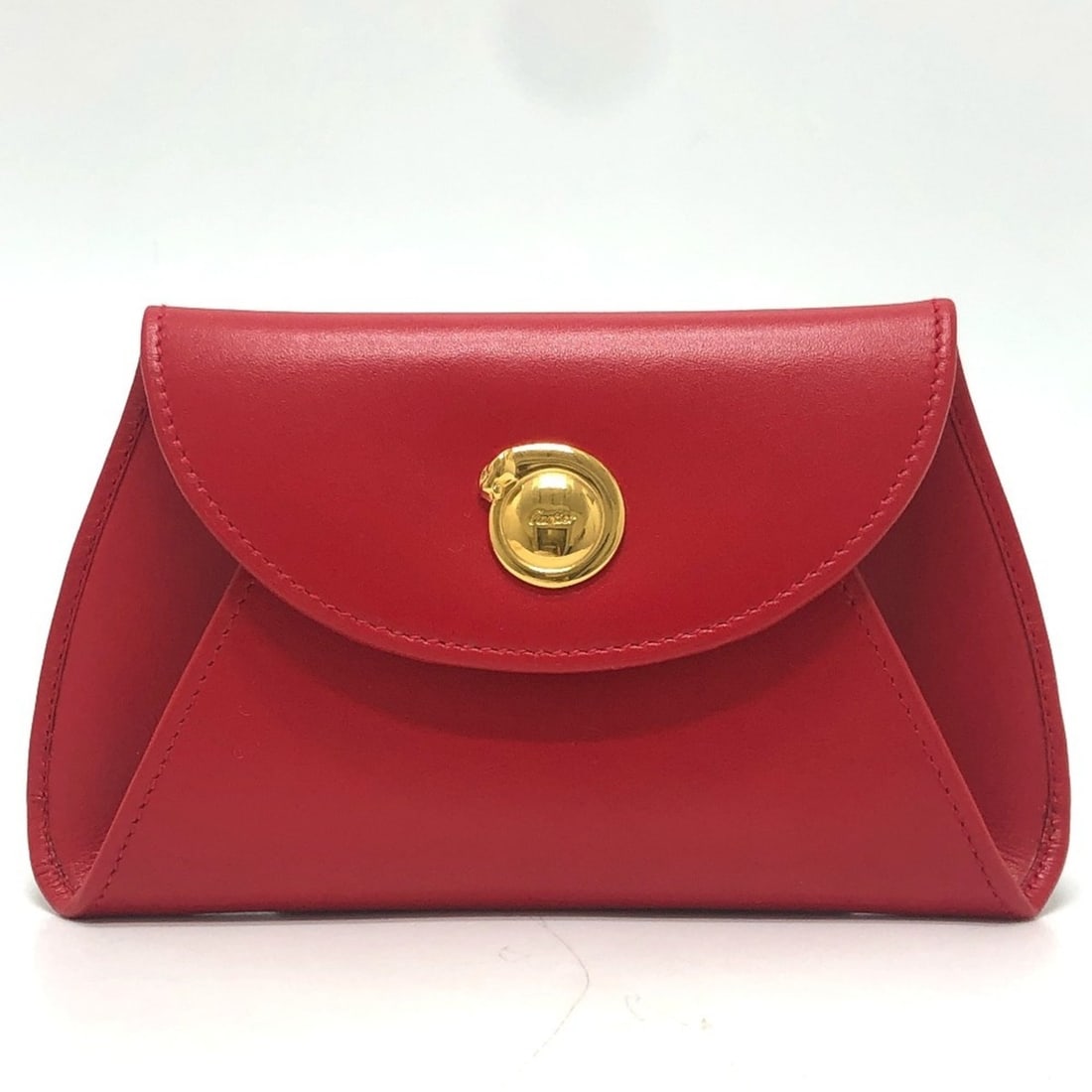 CARTIER Cartier Panther Coin Purse, Design, Small Bag, Pouch, Multi-Case, Wallet/Coin Case, Women's,: --- Catalog ---Category: SizeSize (HxWxD): 8.5cm x 15cm x 1cm / 3.34'' x 5.9'' x 0.39''Category: DesignType: Coin purse/coin caseColor: Red colorGender: WomenCategory: GeneralBrand: CartierCountry of