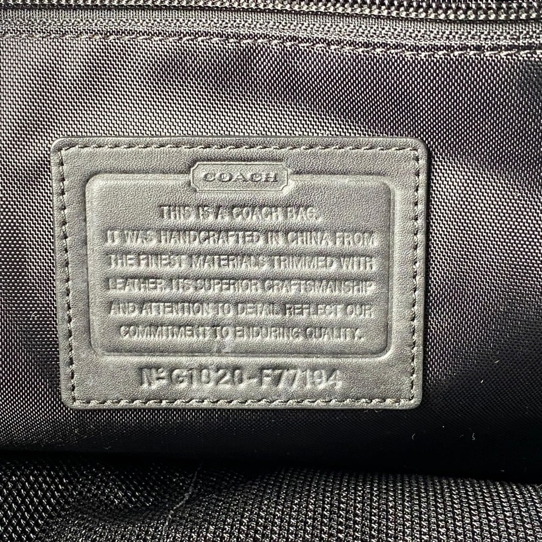 Coach Men's Nylon Backpack - 11