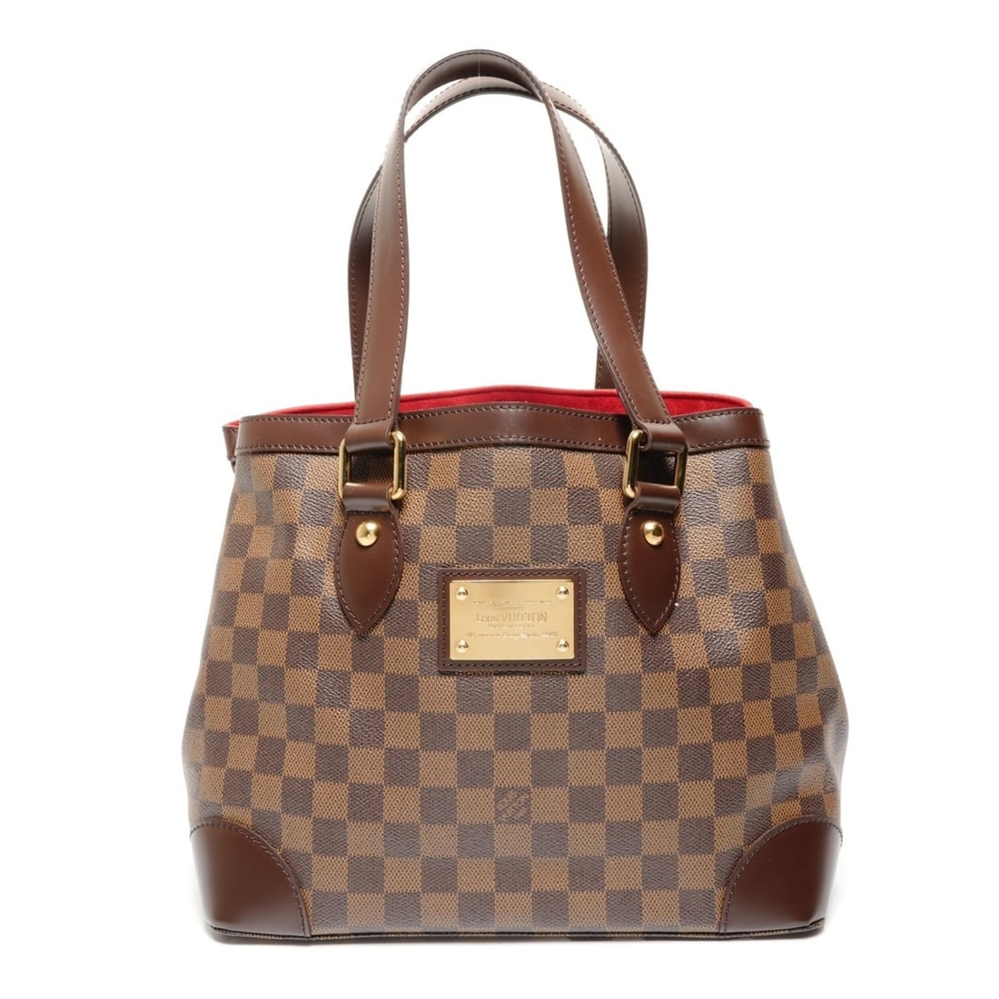 Louis Vuitton Damier Hampstead PM Tote Bag, Brown, 2008, WS27197: --- Catalog ---Category: SizeSize (HxWxD): 24cm x 32cm x 17.5cm / 9.44'' x 12.59'' x 6.88''Category: DesignType: Tote bagColor: BrownGender: WomenCategory: GeneralBrand: Louis VuittonCountry of Origin