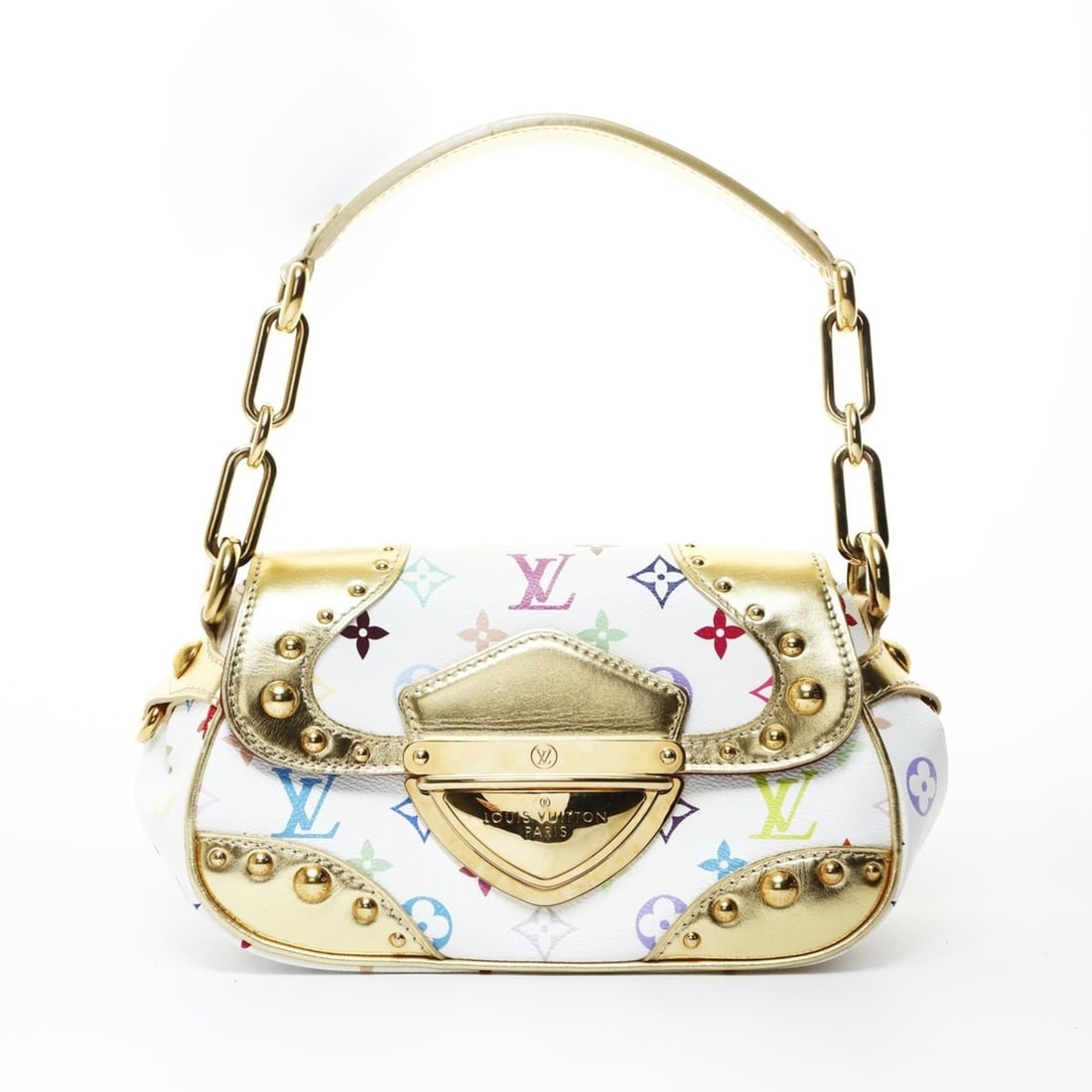 Louis Vuitton Monogram Multicolore Marilyn All M40206 One-Shoulder Shoulder Bag (2008) White WS26507: --- Catalog ---Category: SizeSize (HxWxD): 15cm x 23cm x 11cm / 5.9'' x 9.05'' x 4.33''Category: DesignType: Shoulder bagColor: Multi-colorGender: WomenMaterial: Monogram Multicolore Category: General