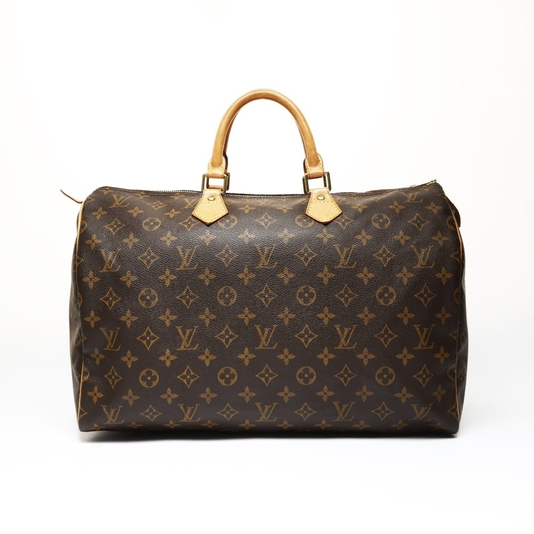 Louis Vuitton 2002 Monogram Speedy 40 Handbag, Brown, WS27060 (1 of 13)