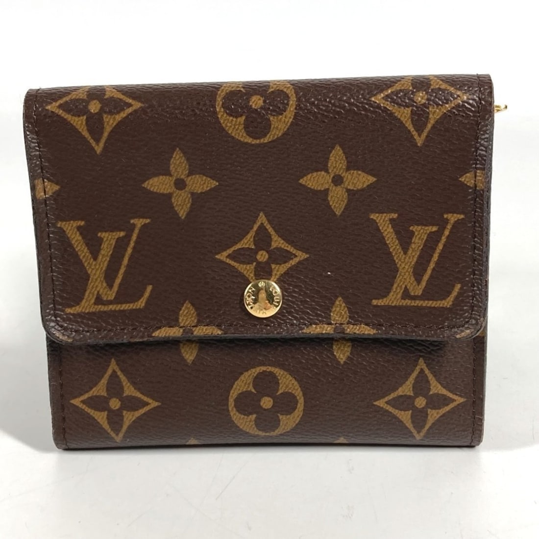 LOUIS VUITTON M60402 Monogram Portefeuille Anais Compact Wallet, Flap Trifold Canvas, Women's, Brown: --- Catalog ---Category: SizeSize (HxWxD): 9.5cm x 11cm / 3.74'' x 4.33''Category: DesignType: Card walletColor: BrownGender: Men,WomenMaterial: Monogram , Canvas Category: GeneralMPN: M60402Brand: Lo