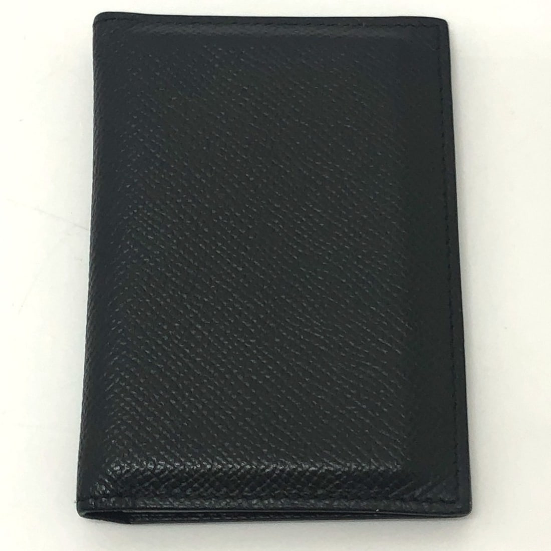 HERMES MC2 Bifold Pass Case, Commuter Business Card Women's, Epsom Leather, Black: --- Catalog ---Category: DesignType: Card caseColor: BlackGender: WomenMaterial: Epsom leather Category: GeneralBrand: HermesCountry of Origin: FranceCategory: Physical PropertiesSize (HxWxD): 10.5cm