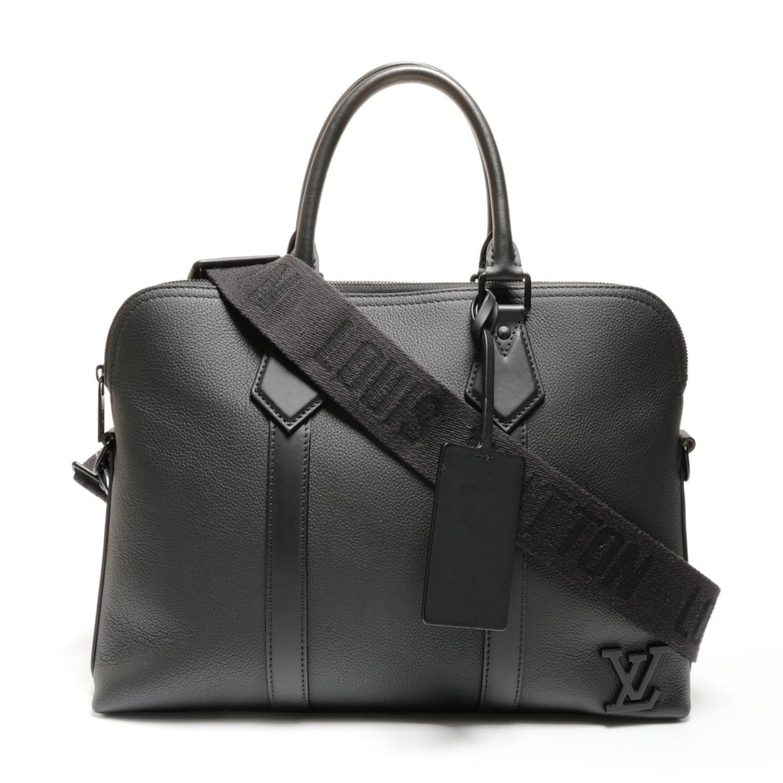 Louis Vuitton LV Aerogramme Takeoff Leather Briefcase M59159 Business Bag Handbag Black WS26703: --- Catalog ---Category: SizeSize (HxWxD): 27.5cm x 38cm x 7cm / 10.82'' x 14.96'' x 2.75''Category: DesignType: Briefcase, HandbagColor: BlackGender: WomenCategory: GeneralBrand: Louis VuittonCountry