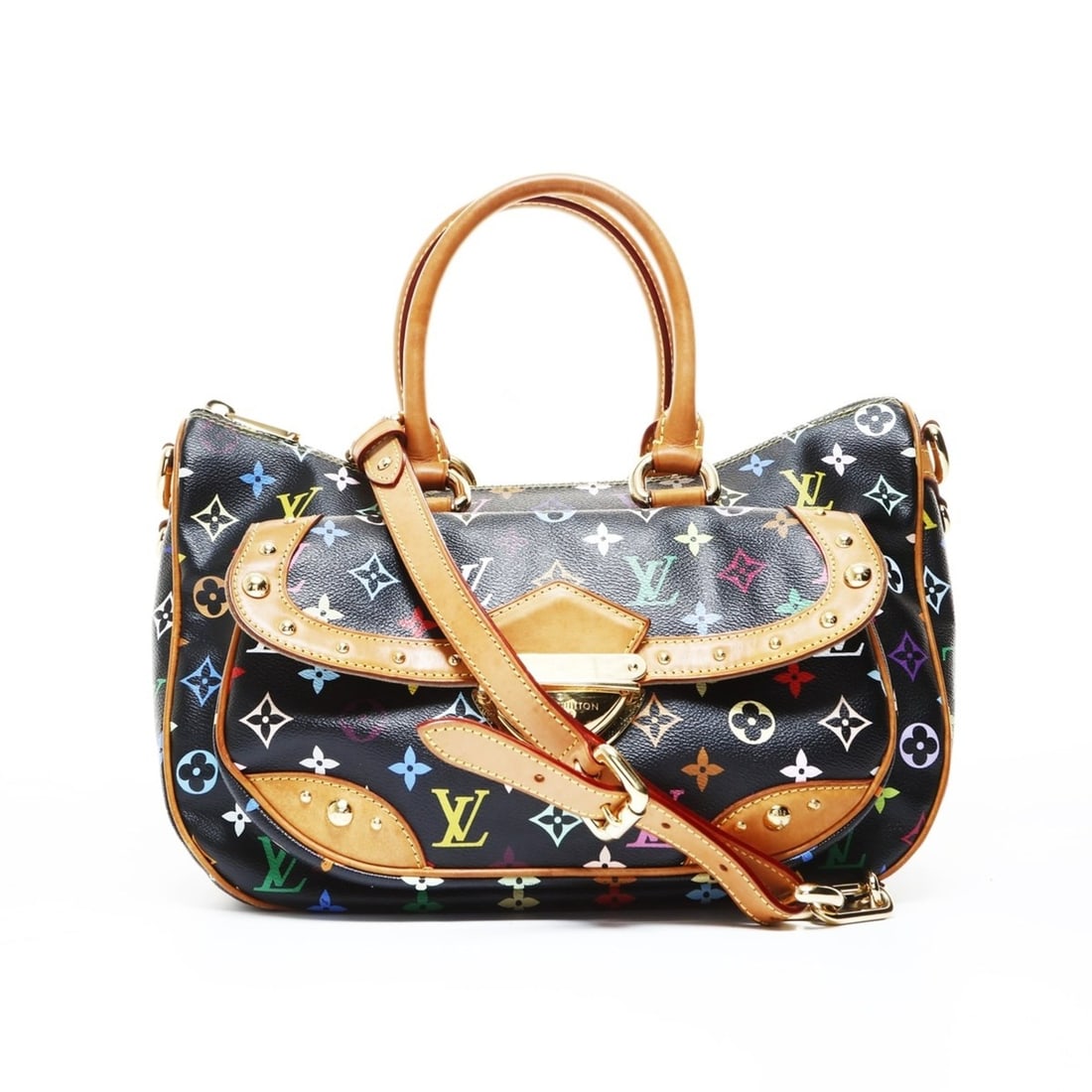 Louis Vuitton 2007 Monogram Multicolore Rita M40126 Handbag, Multicolore, WS26503: --- Catalog ---Category: SizeSize (HxWxD): 22cm x 35cm x 16cm / 8.66'' x 13.77'' x 6.29''Category: DesignType: HandbagColor: Multi-colorGender: WomenCategory: GeneralBrand: Louis VuittonCountry of Ori