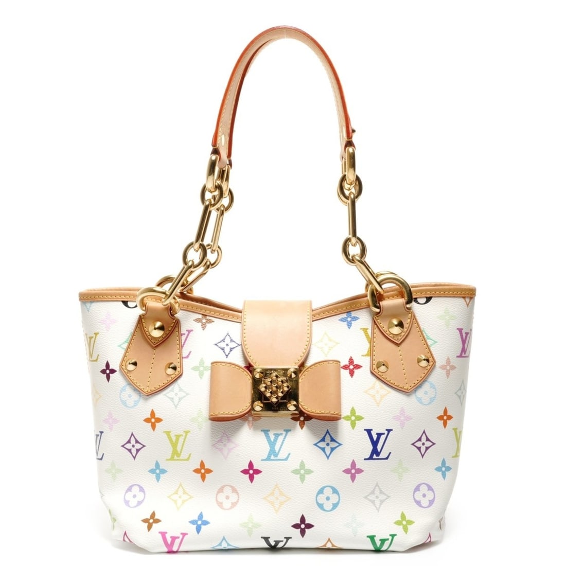 Louis Vuitton Monogram Multicolore Annie MM Shoulder Bag (2011) White WS26704: --- Catalog ---Category: SizeSize (HxWxD): 20cm x 33cm x 17cm / 7.87'' x 12.99'' x 6.69''Category: DesignType: Shoulder bagColor: Multi-color, WhiteGender: WomenMaterial: Monogram Multicolore Category