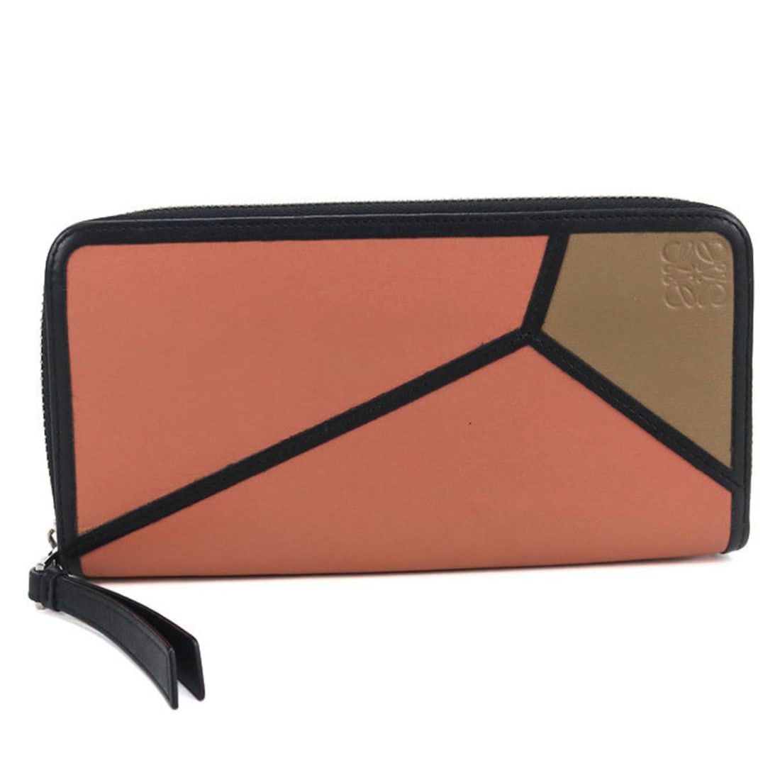 LOEWE Puzzle Zip-Around Wallet, Women's, Pink: --- Catalog ---Category: SizeSize (HxWxD): 10cm x 19cm x 2cm / 3.93'' x 7.48'' x 0.78''Category: DesignType: Long wallet (bi-fold)Color: PinkGender: WomenMaterial: Leather Inner Pocket: Bill slot 2, C