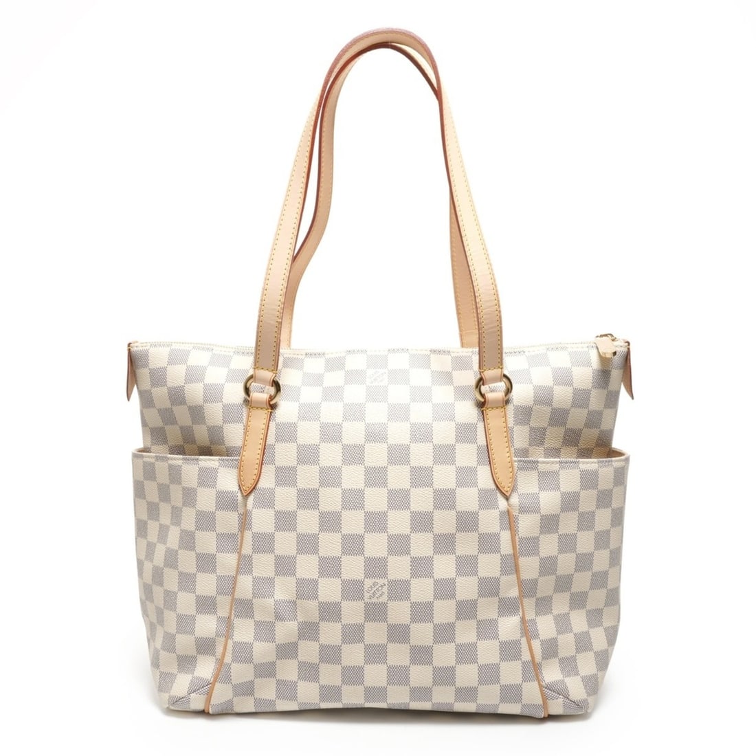 Louis Vuitton 2009 Totally MM Damier Tote Bag White WS27116: --- Catalog ---Category: SizeSize (HxWxD): 30cm x 40cm x 14cm / 11.81'' x 15.74'' x 5.51''Category: DesignType: Tote bagColor: WhiteGender: WomenCategory: GeneralBrand: Louis VuittonCountry of Origin: