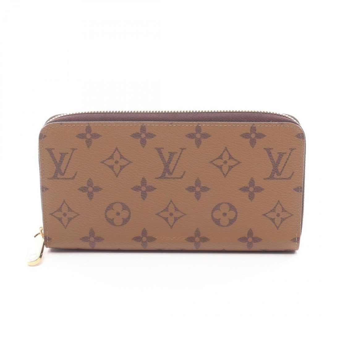 Louis Vuitton Zippy Wallet, Round Long Coated Canvas, Monogram Reverse, Women's, Brown, M82444: --- Catalog ---Category: SizeSize (HxWxD): 10cm x 19.5cm x 2.5cm / 3.93'' x 7.67'' x 0.98''Category: DesignType: Long wallet (bi-fold)Color: Brown, Monogram ReverseGender: WomenMaterial: Coated canvas