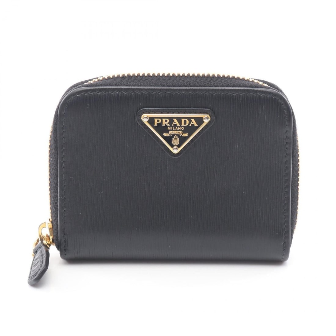 Prada VITELLO MOVE Wallet/Coin Purse in Saffiano Leather, Women's, Black, 1MM268 (1 of 20)