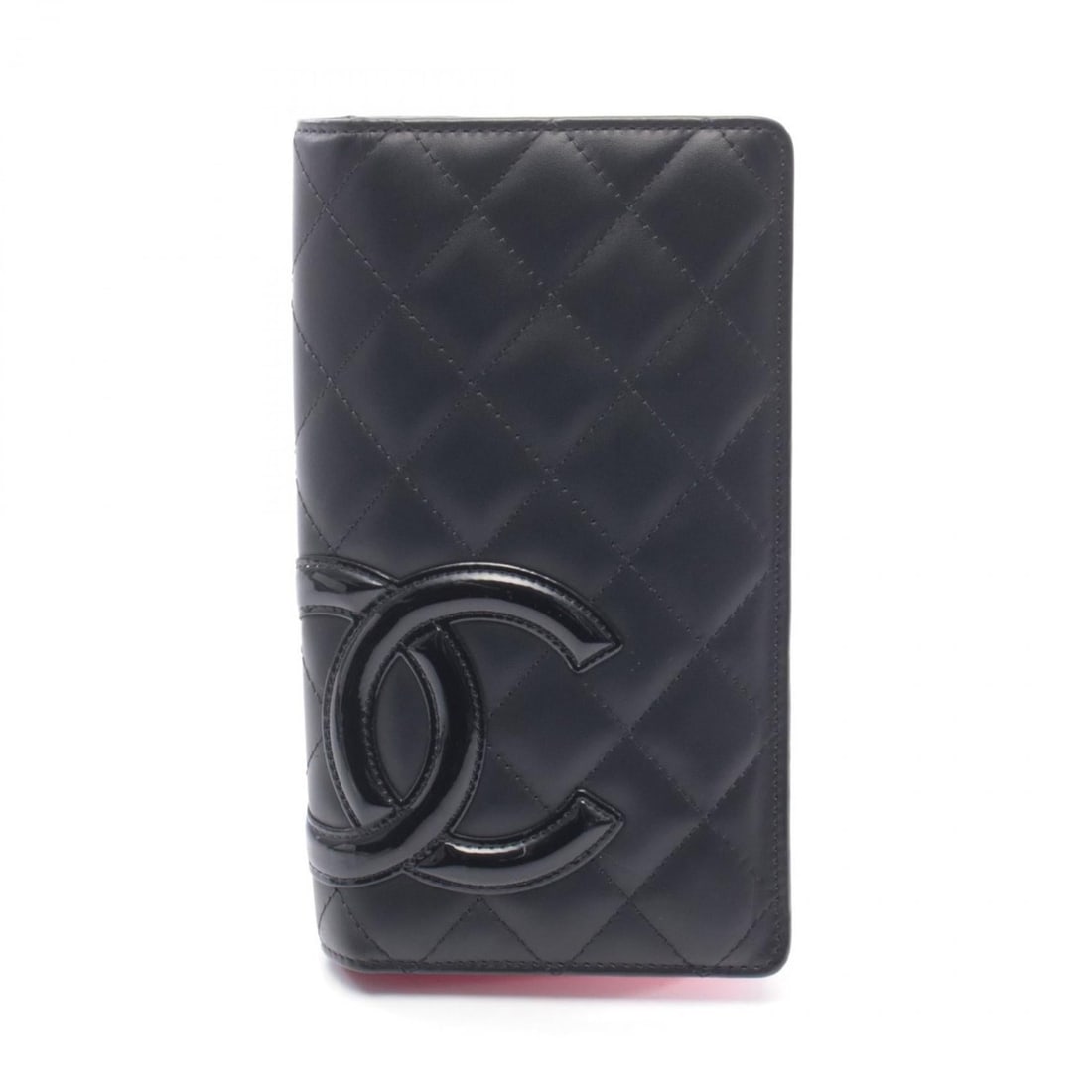 CHANEL Cambon Line Bifold Long Wallet Leather Patent Women's Black: --- Catalog ---Category: SizeSize (HxWxD): 18cm x 10.5cm x 2cm / 7.08'' x 4.13'' x 0.78''Category: DesignType: Long wallet (bi-fold)Color: BlackGender: WomenMaterial: Leather , Patent leather Category