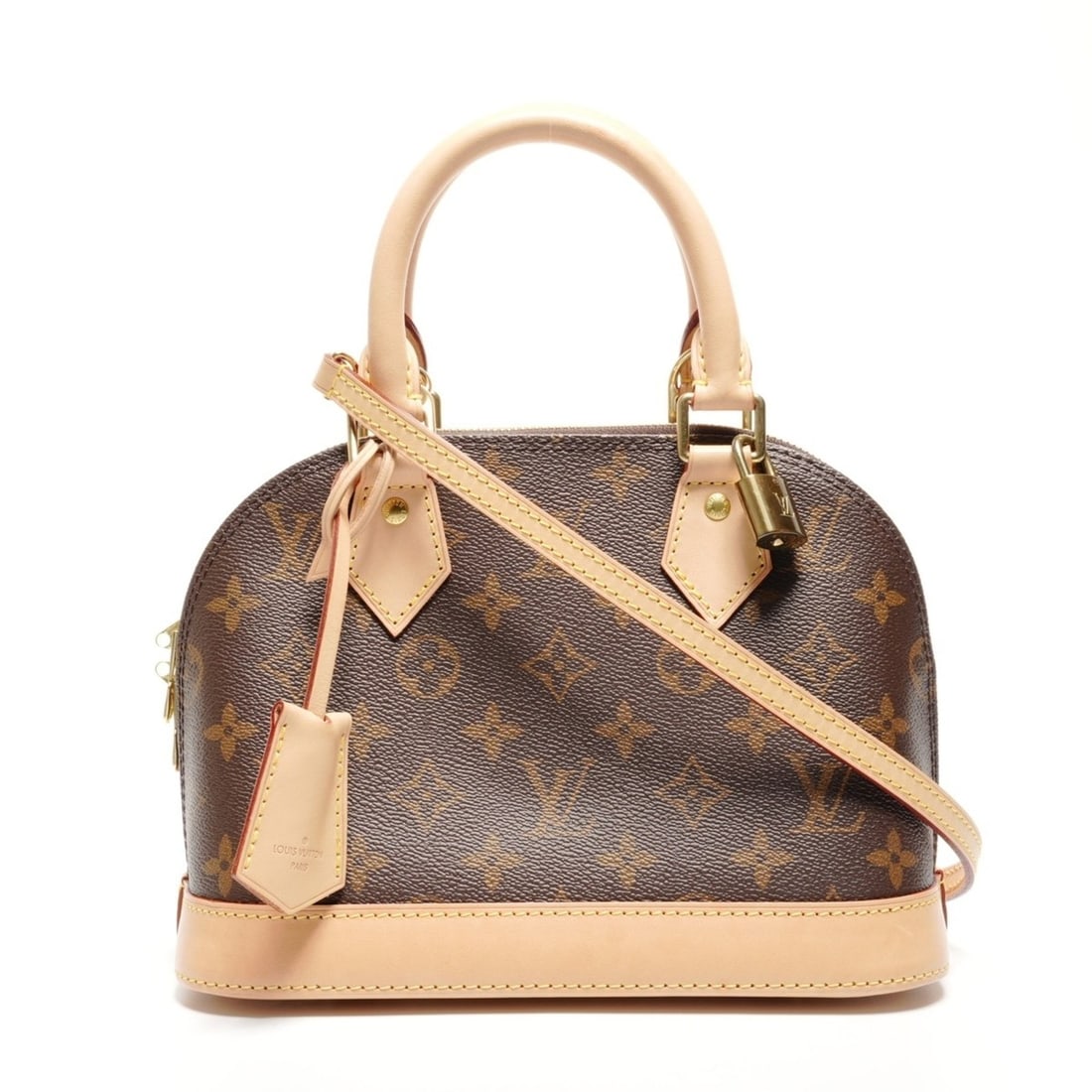 Louis Vuitton 2021-2025 Monogram Alma BB Handbag, Brown, WS26833 (1 of 16)