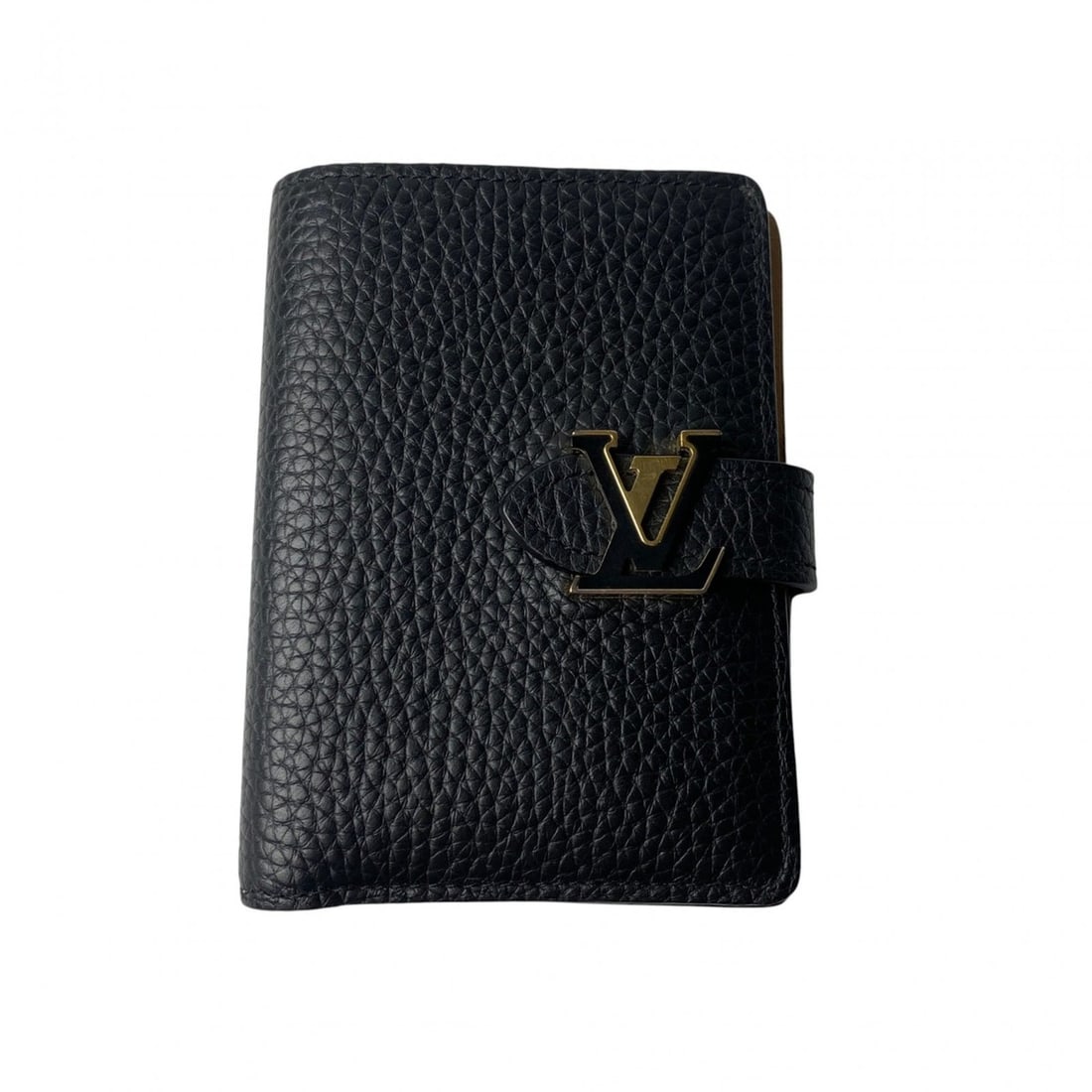 Louis Vuitton Women's LV Vertical Wallet IC M81561: --- Catalog ---Category: SizeSize (HxWxD): 12cm x 8.9cm / 4.72'' x 3.5''Category: DesignType: Wallet (bi-fold)Color: Beige, BlackGender: WomenMaterial: Leather Category: GeneralBrand: Louis Vuitton---