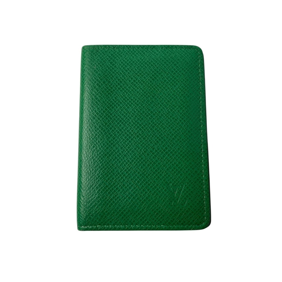 Louis Vuitton Women's Taiga Organizer de Poche Card Case/Business Holder M32828 MI1135: --- Catalog ---Category: DesignType: Card caseColor: GreenGender: WomenMaterial: Leather Category: GeneralLine: TaigaBrand: Louis VuittonCategory: Physical PropertiesSize (HxWxD): 11cm x 7.5cm / 4.33'