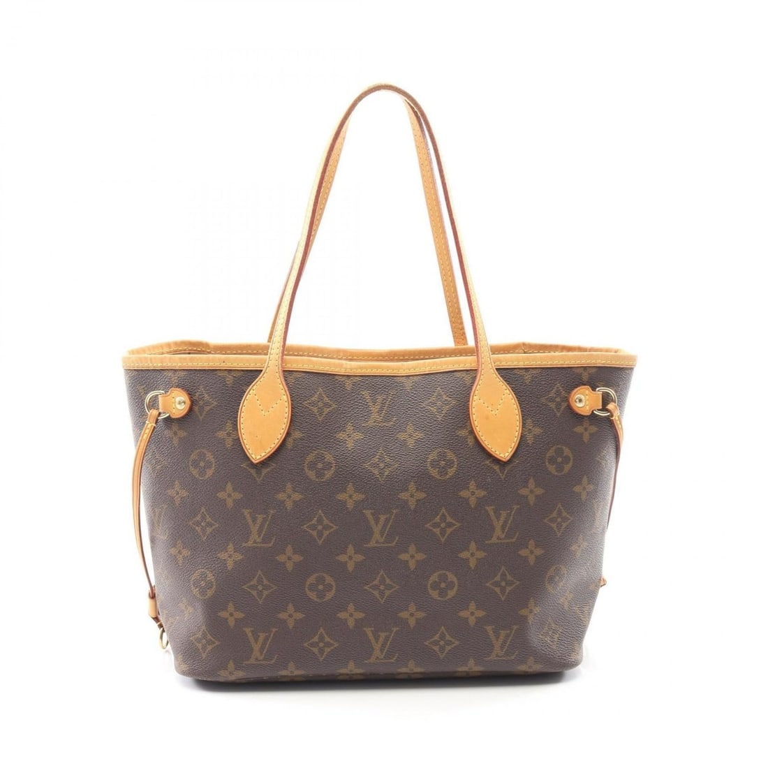 Louis Vuitton Neverfull PM Tote Bag, Coated Canvas and Leather, Monogram, Women's, Brown, M40155 (1 of 19)