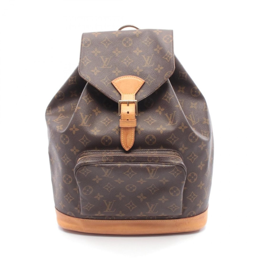 Louis Vuitton Montsouris GM Backpack/Handbag in Coated Canvas and Leather with Monogram Design,: --- Catalog ---Category: SizeSize (HxWxD): 37cm x 31cm x 13cm / 14.56'' x 12.2'' x 5.11''Category: DesignType: Backpack, HandbagColor: BrownGender: WomenMaterial: Coated canvas , Leather Category: Gen