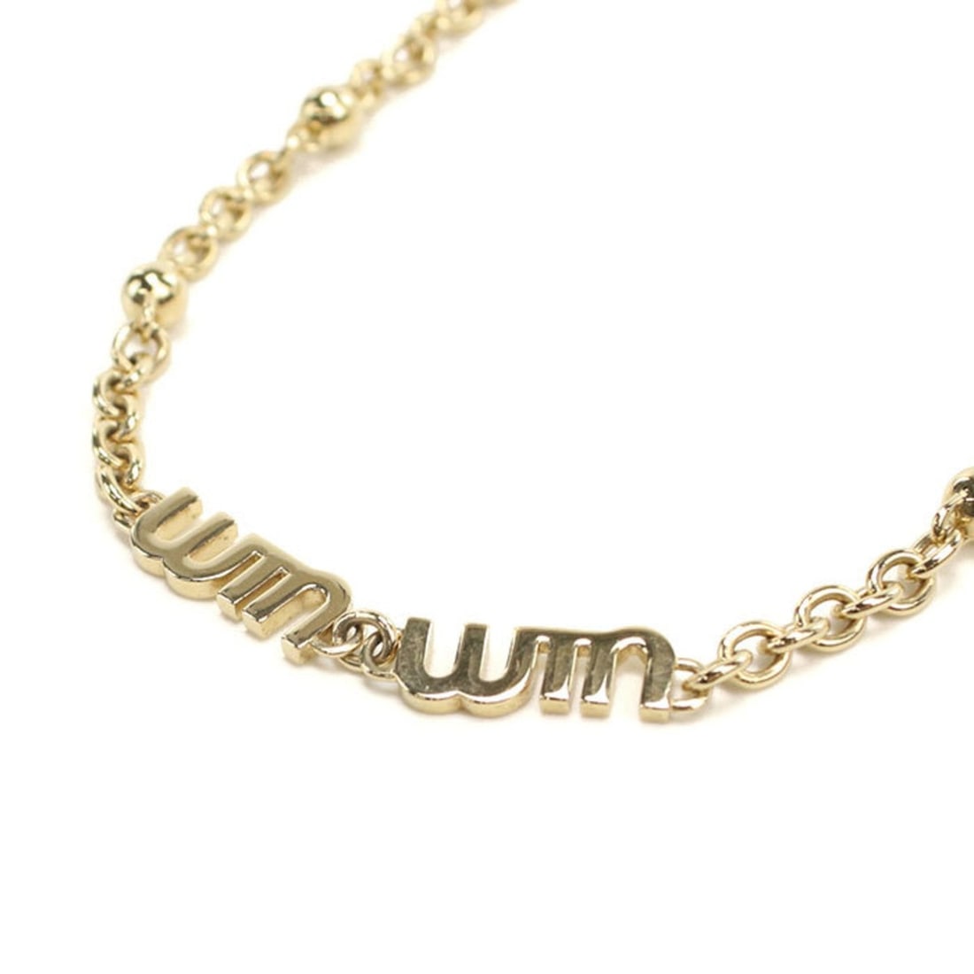 MIU Miu Outlet Necklace for Women, Gold: --- Catalog ---Category: SizePendant Size: 7mm x 45mm / 0.27'' x 1.77''Neck Circumference: 44 cm / 17.32''Category: DesignColor: GoldGender: WomenMaterial: MetalNecklace Type: NecklaceCategory: Genera