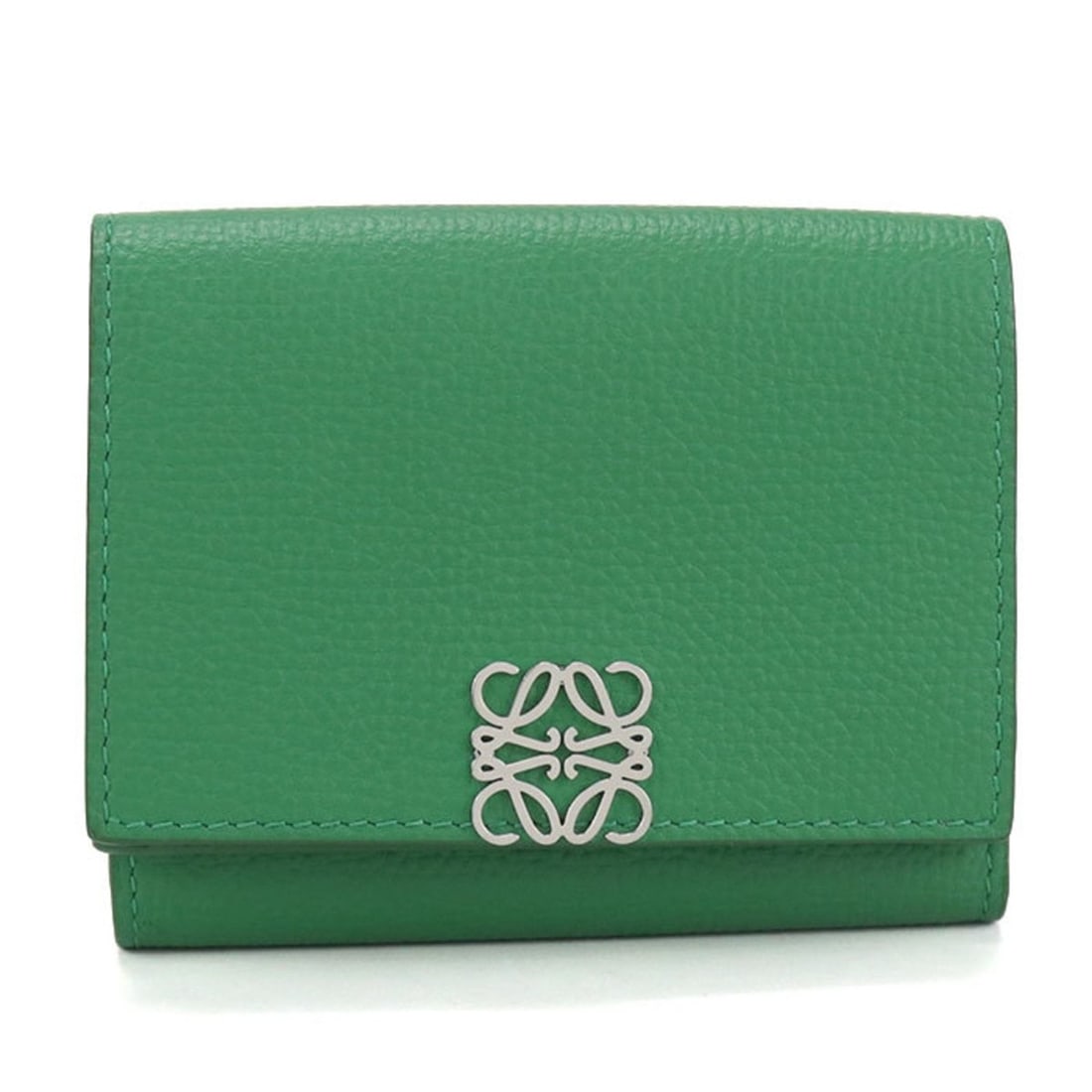 LOEWE Trifold Wallet with Anagram, Women's, Green (1 of 18)
