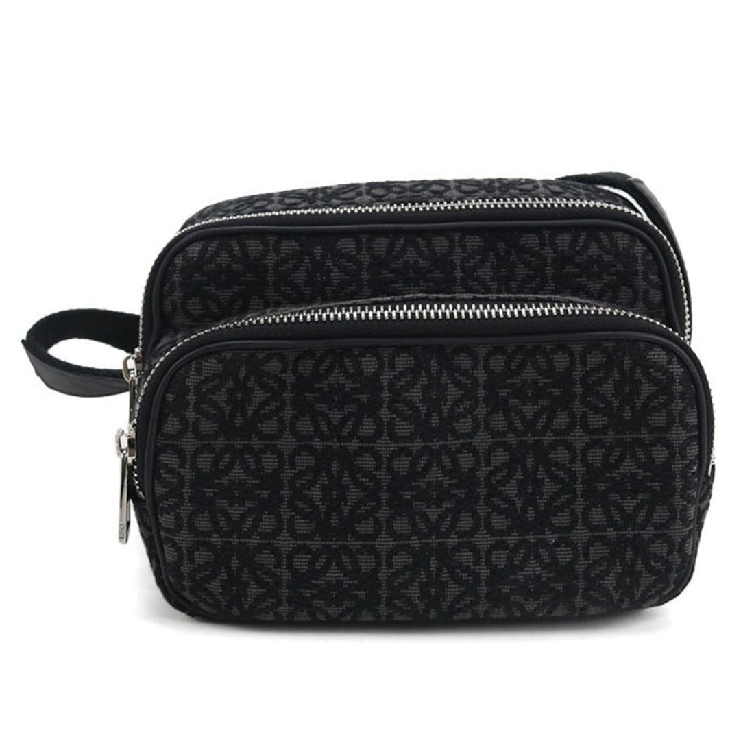 LOEWE Anagram Crossbody Shoulder Bag/Camera Bag, Men's, Black: --- Catalog ---Category: SizeSize (HxWxD): 12cm x 15cm x 11cm / 4.72'' x 5.9'' x 4.33''Category: DesignType: Shoulder bagColor: BlackGender: MenMaterial: Jacquard Hardware Color: SilverCategory: Gener