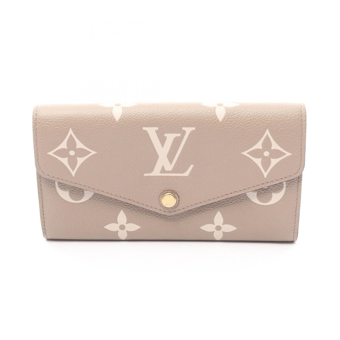 Louis Vuitton Portefeuille Sarah Bifold Long Wallet, Leather, Monogram Empreinte, Women's,: --- Catalog ---Category: SizeSize (HxWxD): 10cm x 19cm x 3cm / 3.93'' x 7.48'' x 1.18''Category: DesignType: Long wallet (bi-fold)Color: Beige, IvoryGender: WomenMaterial: Monogram Empreinte , Leather