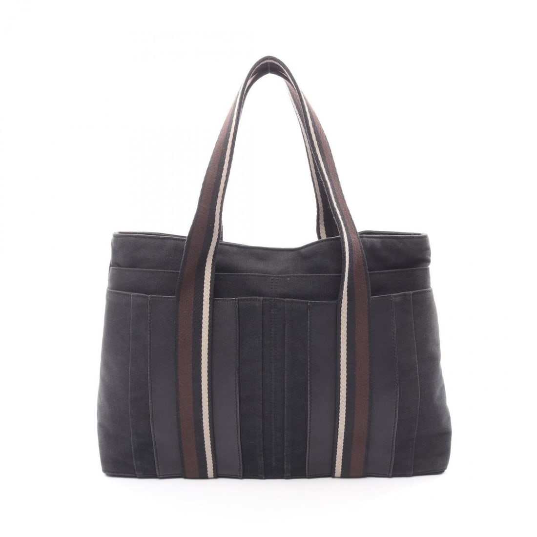 Hermes Hermès Troca Horizontal MM Tote Bag, Canvas Handbag, Women's, Black and Brown: --- Catalog ---Category: SizeSize (HxWxD): 29cm x 40cm x 8cm / 11.41'' x 15.74'' x 3.14''Category: DesignType: Handbag, Tote bagColor: Black, BrownGender: WomenMaterial: Canvas Category: GeneralBrand: