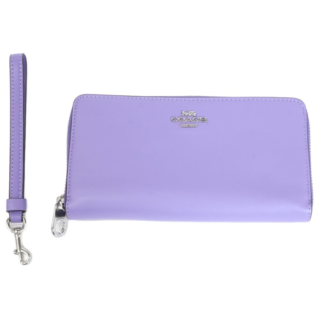 COACH CR623 Long Zip Around Wallet with Coin Purse, Light Violet, Women's: --- Catalog ---Category: SizeSize (HxWxD): 10cm x 19cm x 2cm / 3.93'' x 7.48'' x 0.78''Category: DesignType: Long wallet (bi-fold)Gender: WomenMaterial: Leather Leather/Fur Type: CalfskinCategory: Gen