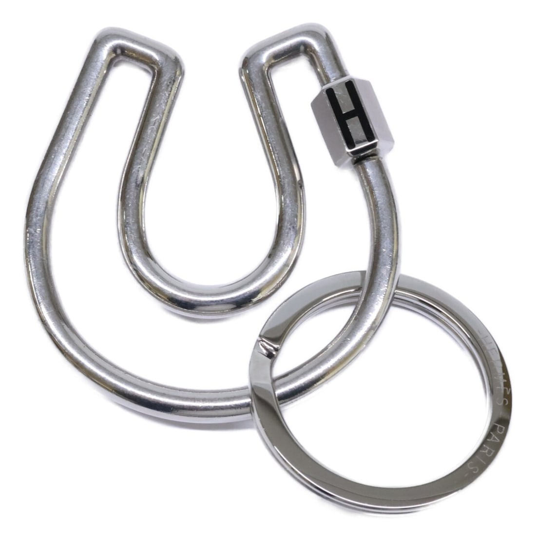 HERMES Hermès Fair à Cheval Keychain Silver Women's (1 of 20)