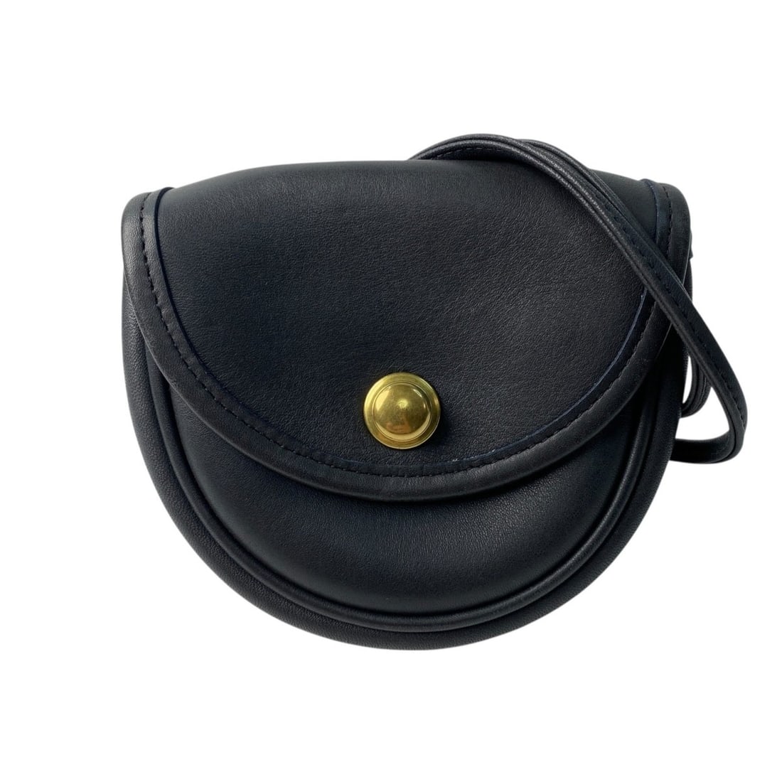 Coach Women's Old German Hook Shoulder Bag/Pochette/Crossbody Bag: --- Catalog ---Category: SizeSize (HxWxD): 10cm x 14cm x 4cm / 3.93'' x 5.51'' x 1.57''Category: DesignType: Pochette, Shoulder bagColor: BlackGender: WomenMaterial: Leather Category: GeneralBrand: Co