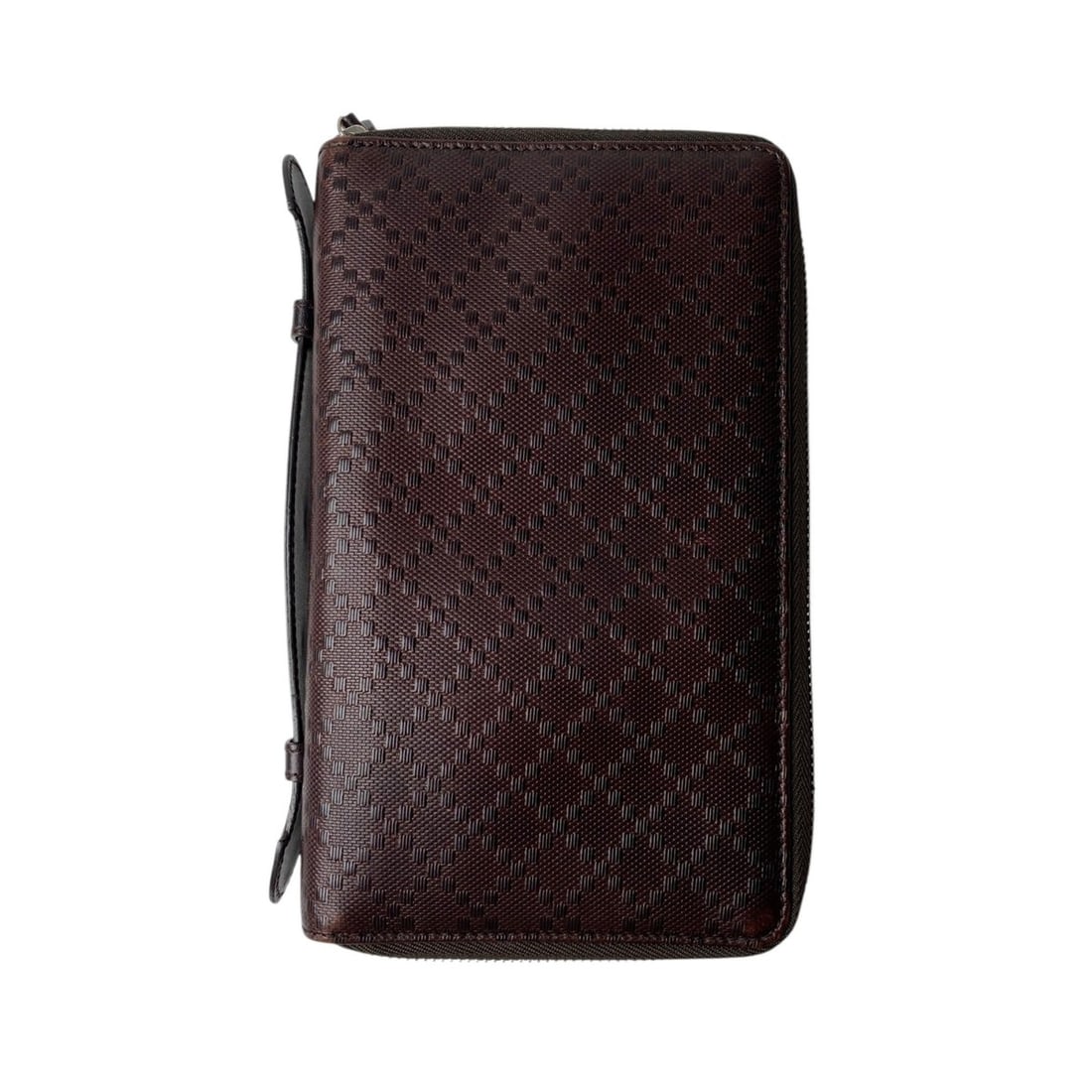 Gucci Men's Travel Wallet Long 269883: --- Catalog ---Category: SizeSize (HxWxD): 13cm x 21cm / 5.11'' x 8.26''Category: DesignType: Card walletColor: BrownGender: MenMaterial: Leather Category: GeneralBrand: Gucci--- Item List ---Section: