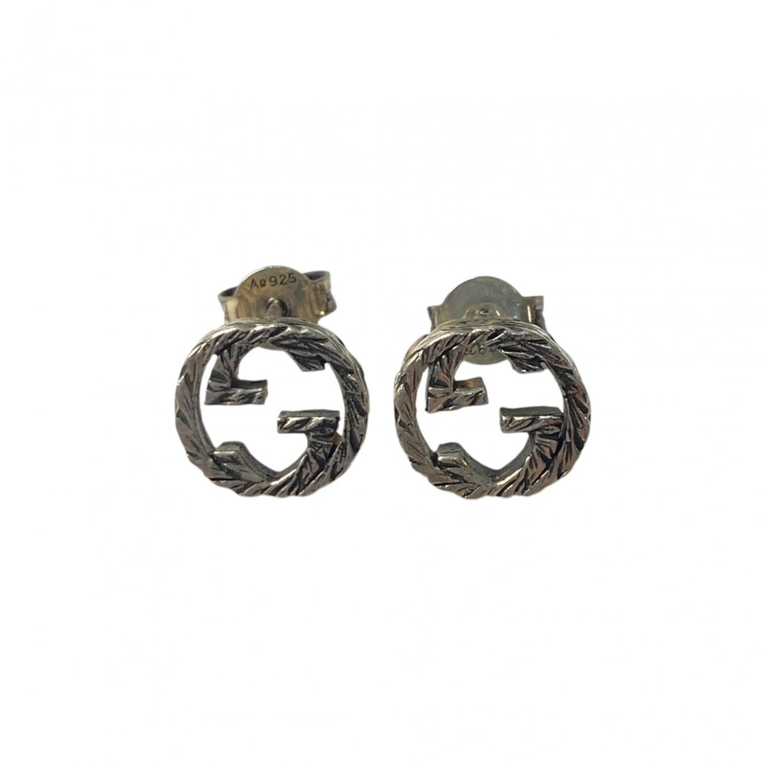 Gucci Women's Interlocking G Arabesque Earrings in Ag925 (1 of 18)