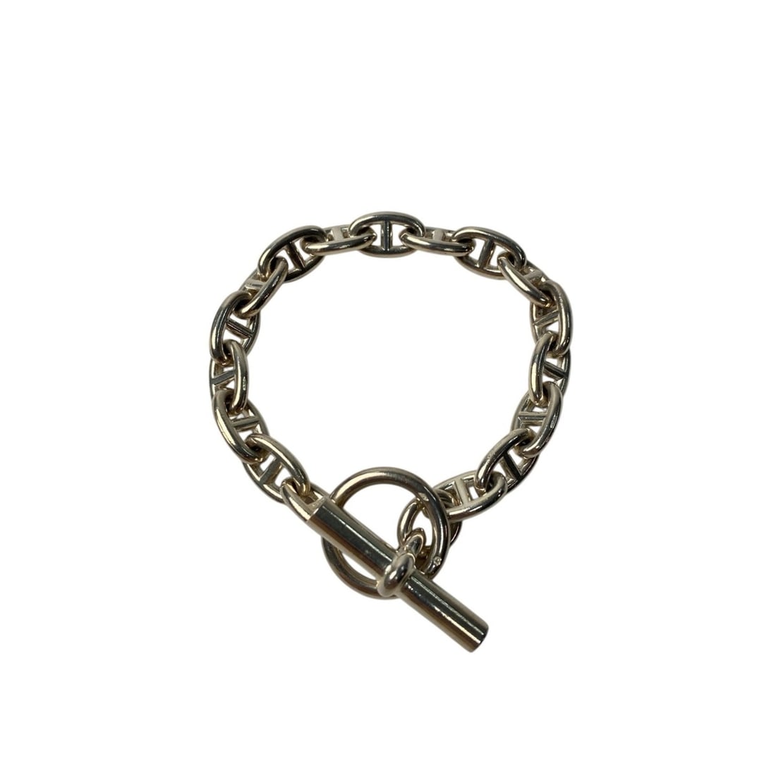 Hermes Hermès Women's Chaine d'Ancre 17-link PM SV925 Margiela Period: --- Catalog ---Category: SizeLength: 17.5cm / 6.88''Category: DesignType: Charm braceletGender: WomenMaterial: Silver 925Category: GeneralBrand: Hermes--- Item List ---Section: ConditionRanking: Rank