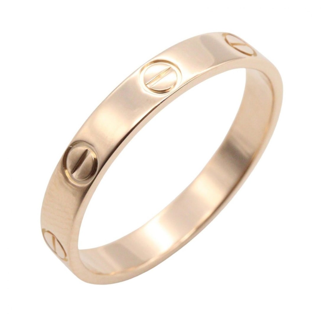 Cartier Mini Love Ring, 18K Pink Gold, for Men and Women. (1 of 10)