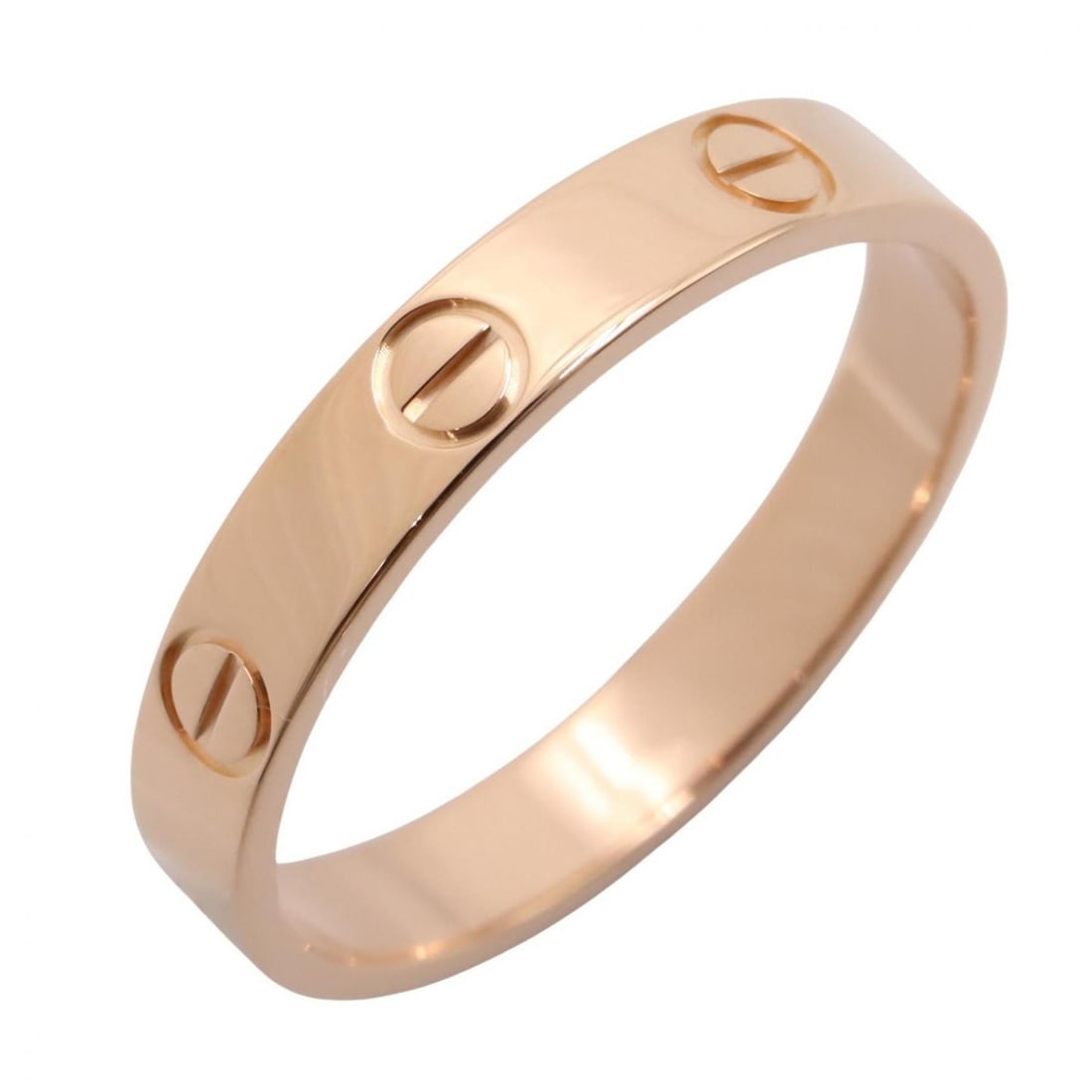 Cartier Mini Love Ring, 18K Pink Gold, Women's: --- Catalog ---Category: SizeJP Size: 16US Size: 8Category: DesignType: Band ringColor: Pink goldGender: WomenMaterial: Pink gold (18K)Category: GeneralBrand: Cartier--- Item List ---Section: Conditio