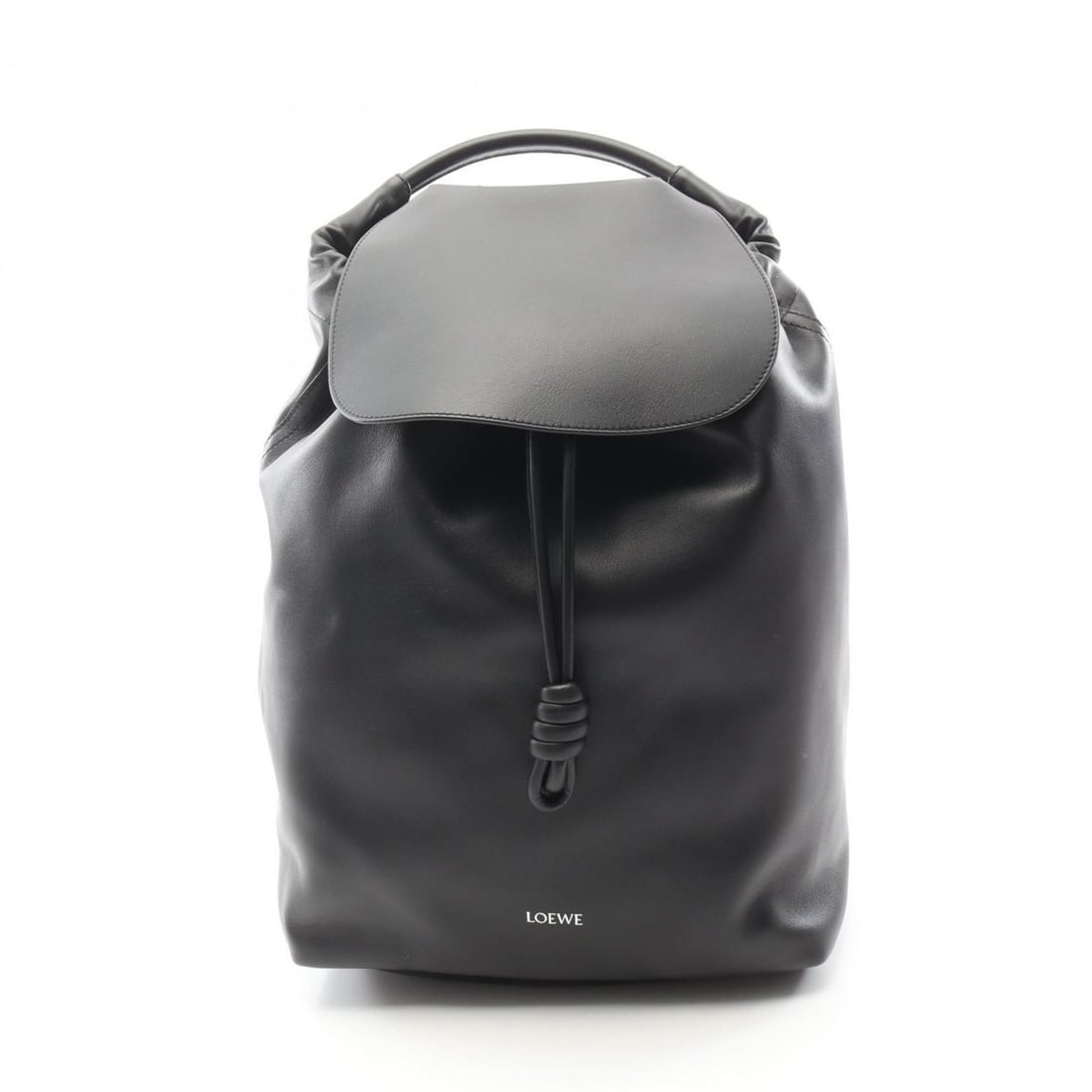 LOEWE Flamenco Rucksack/Handbag in Leather, Men's, Black, B411FLKX011100: --- Catalog ---Category: SizeSize (HxWxD): 43cm x 28cm x 16.5cm / 16.92'' x 11.02'' x 6.49''Category: DesignType: Backpack, HandbagColor: BlackGender: MenMaterial: Leather Category: GeneralMPN: B411FL