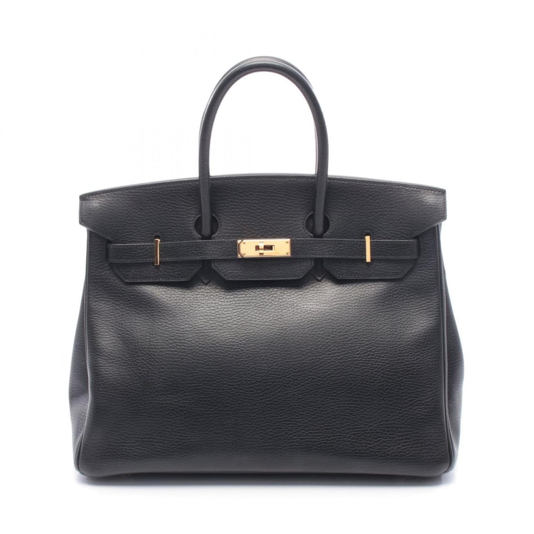 Hermes Hermès Birkin 35 Handbag, Leather Ardennes, Women's, Black: --- Catalog ---Category: SizeSize (HxWxD): 28cm x 35cm x 18cm / 11.02'' x 13.77'' x 7.08''Category: DesignType: HandbagColor: BlackGender: WomenMaterial: Ardennes leather , Leather Hardware Color: Gol